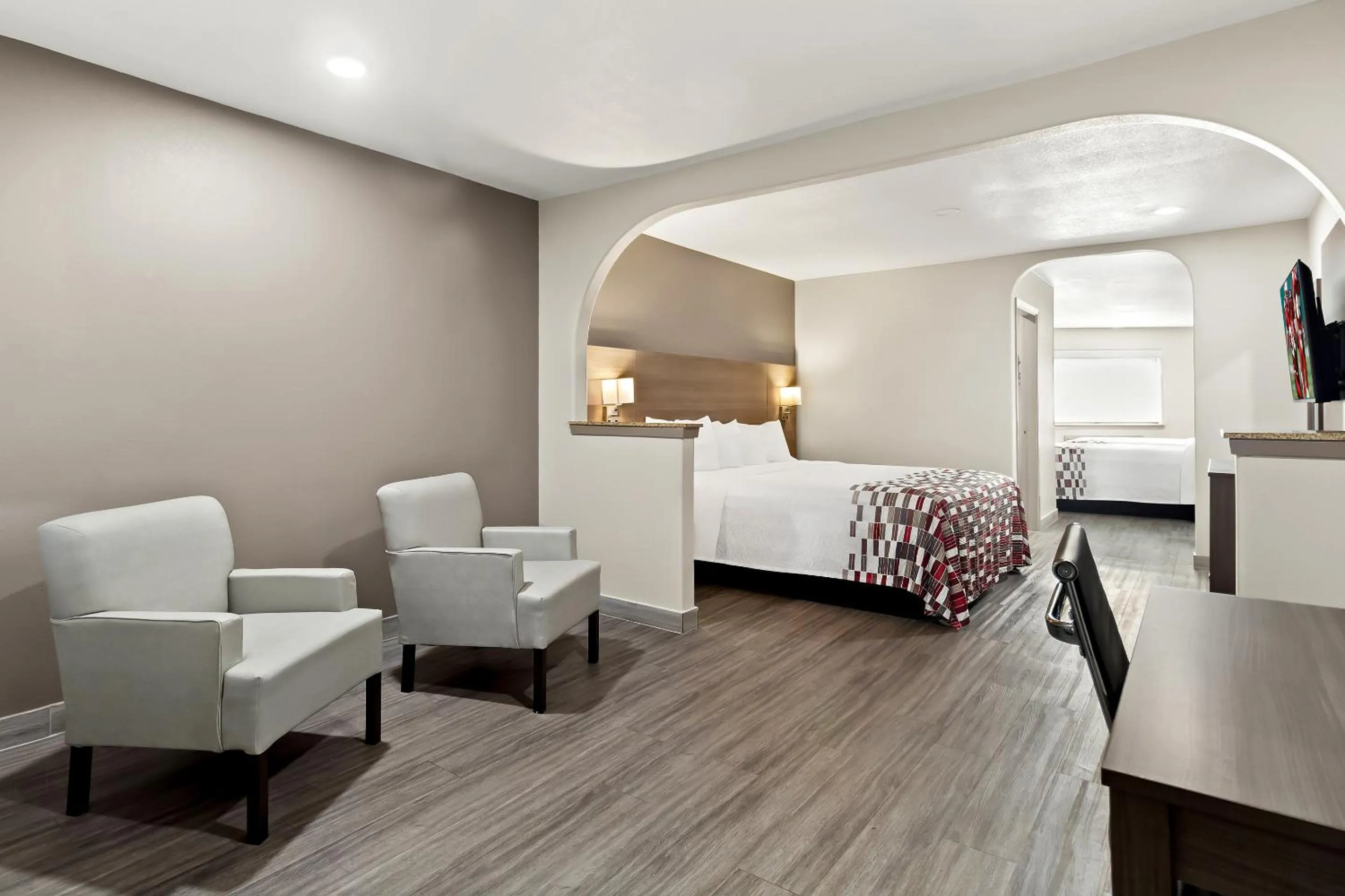 Bedroom in Red Roof Inn Stafford, TX