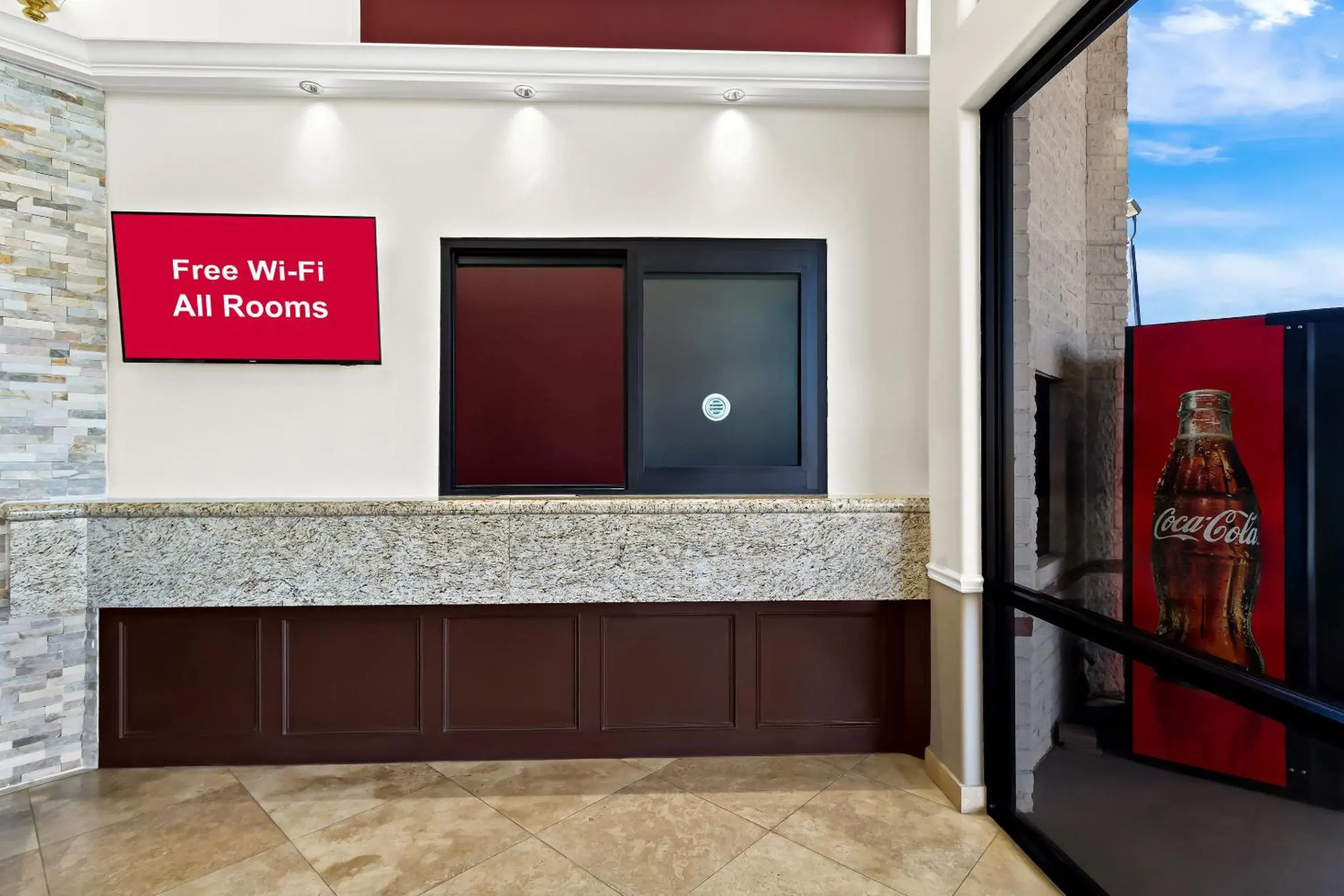 Lobby or reception in Red Roof Inn Stafford, TX Lobby or reception in Red Roof Inn Stafford, TX