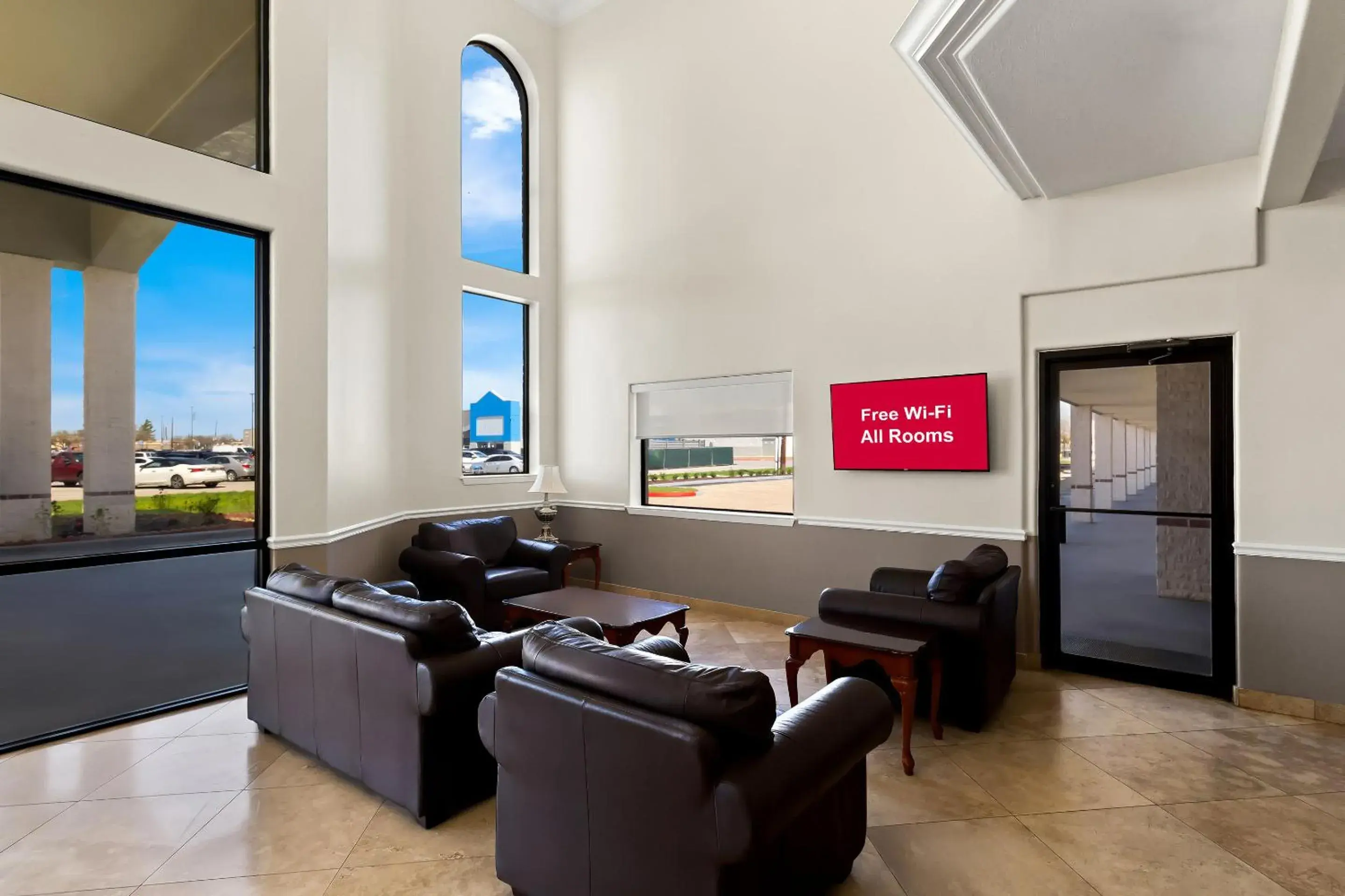 Lobby or reception in Red Roof Inn Stafford, TX Lobby or reception in Red Roof Inn Stafford, TX