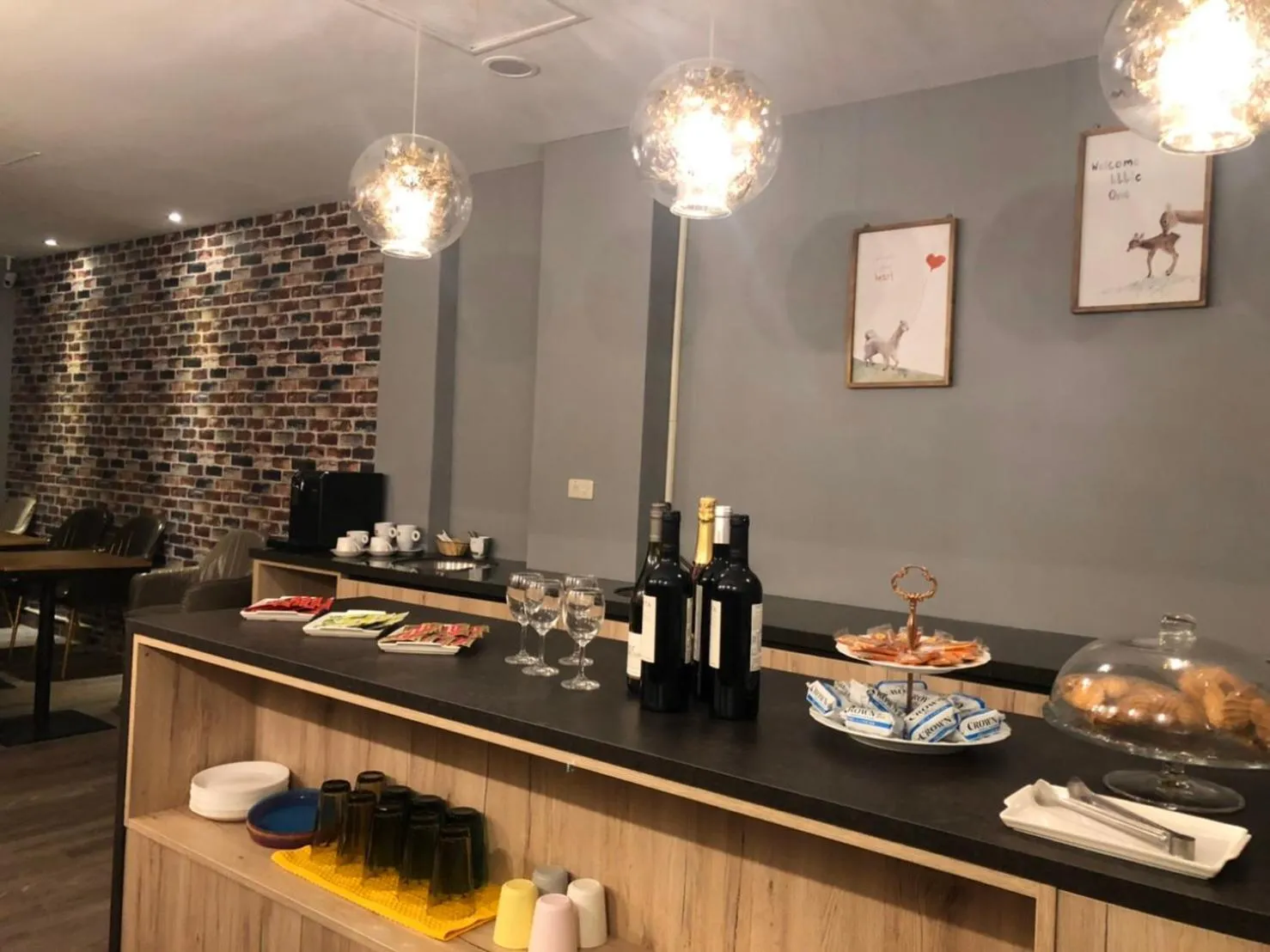 Lounge or bar in Sun Moon Lake Loft Inn