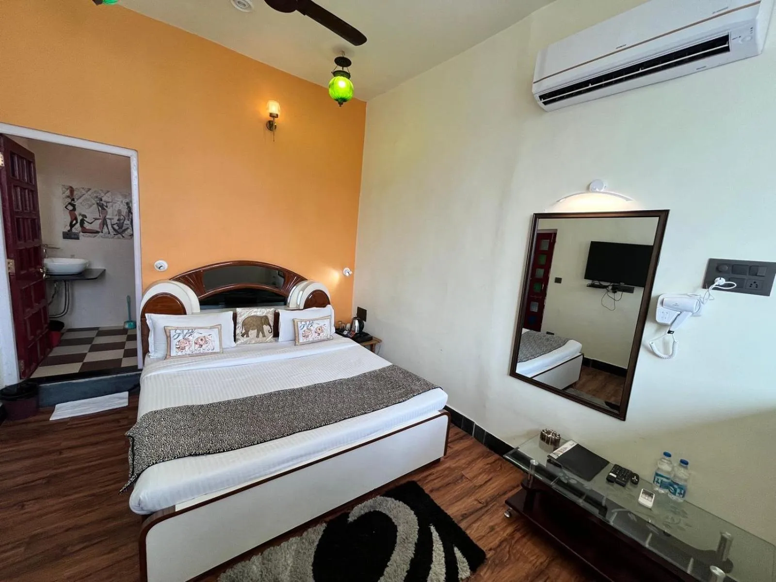 Bed in Hotel The Tiger