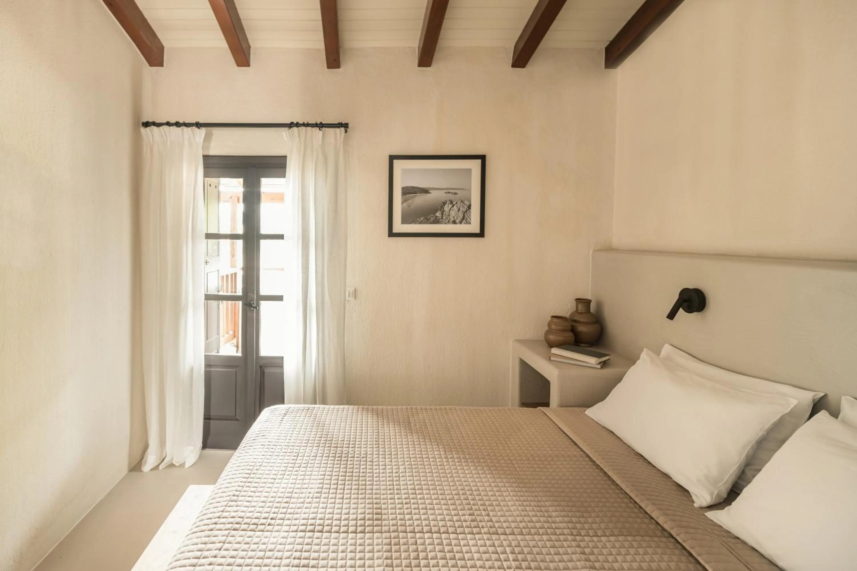 Bed in Koutouloufari Village Holiday Club