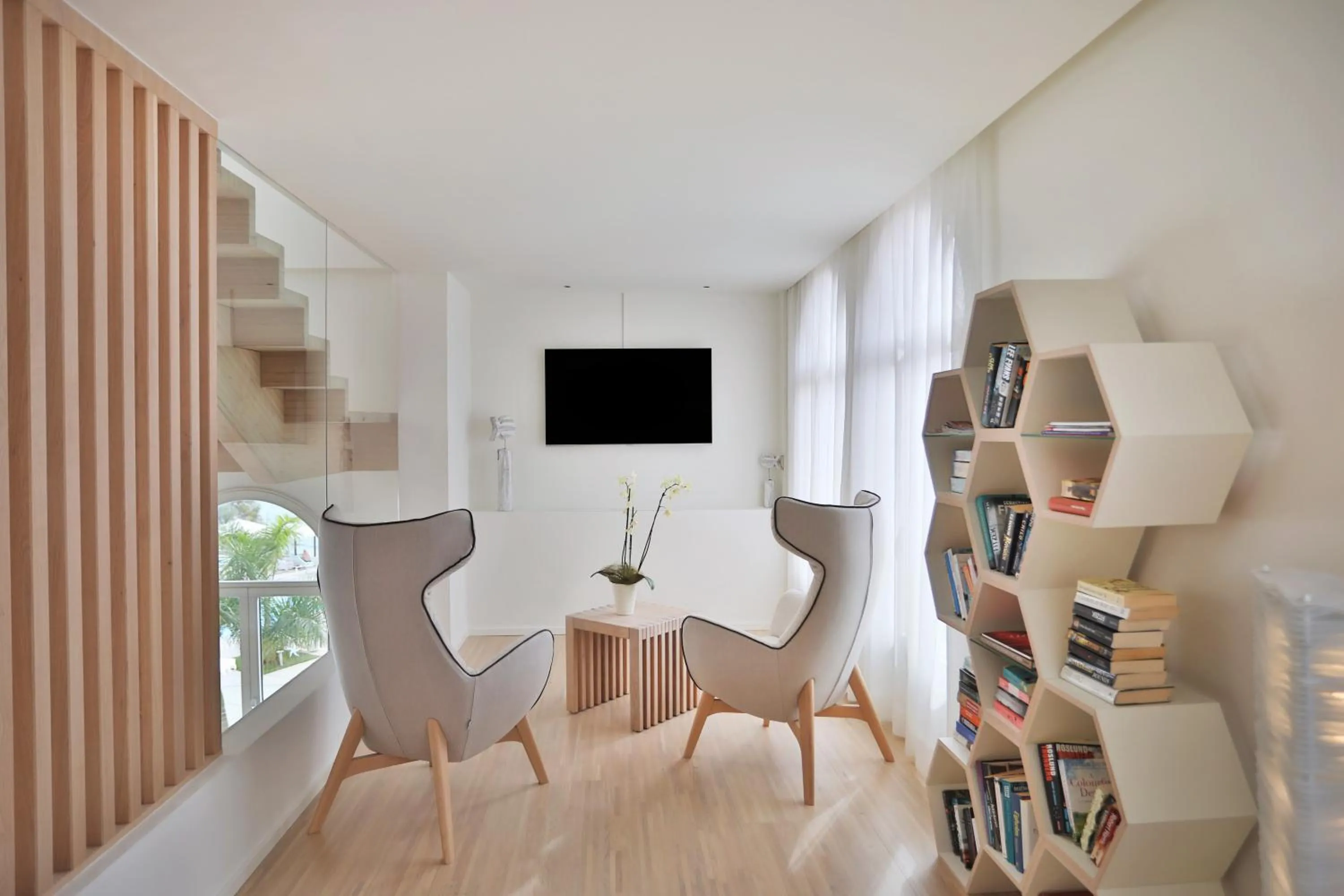 Library in JOIA Salomé by Iberostar -Adults Only