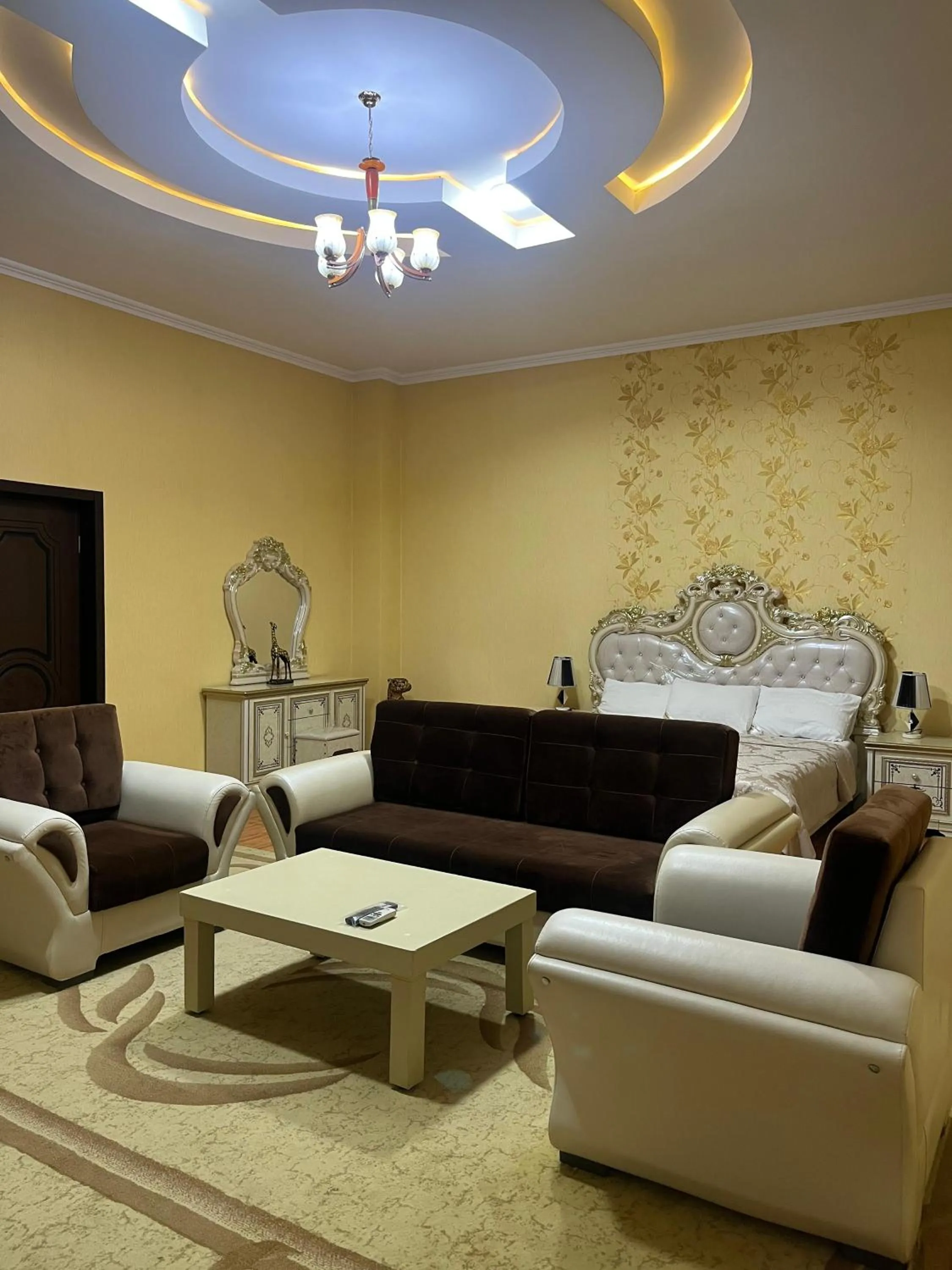 Seating area in Starway Hotel