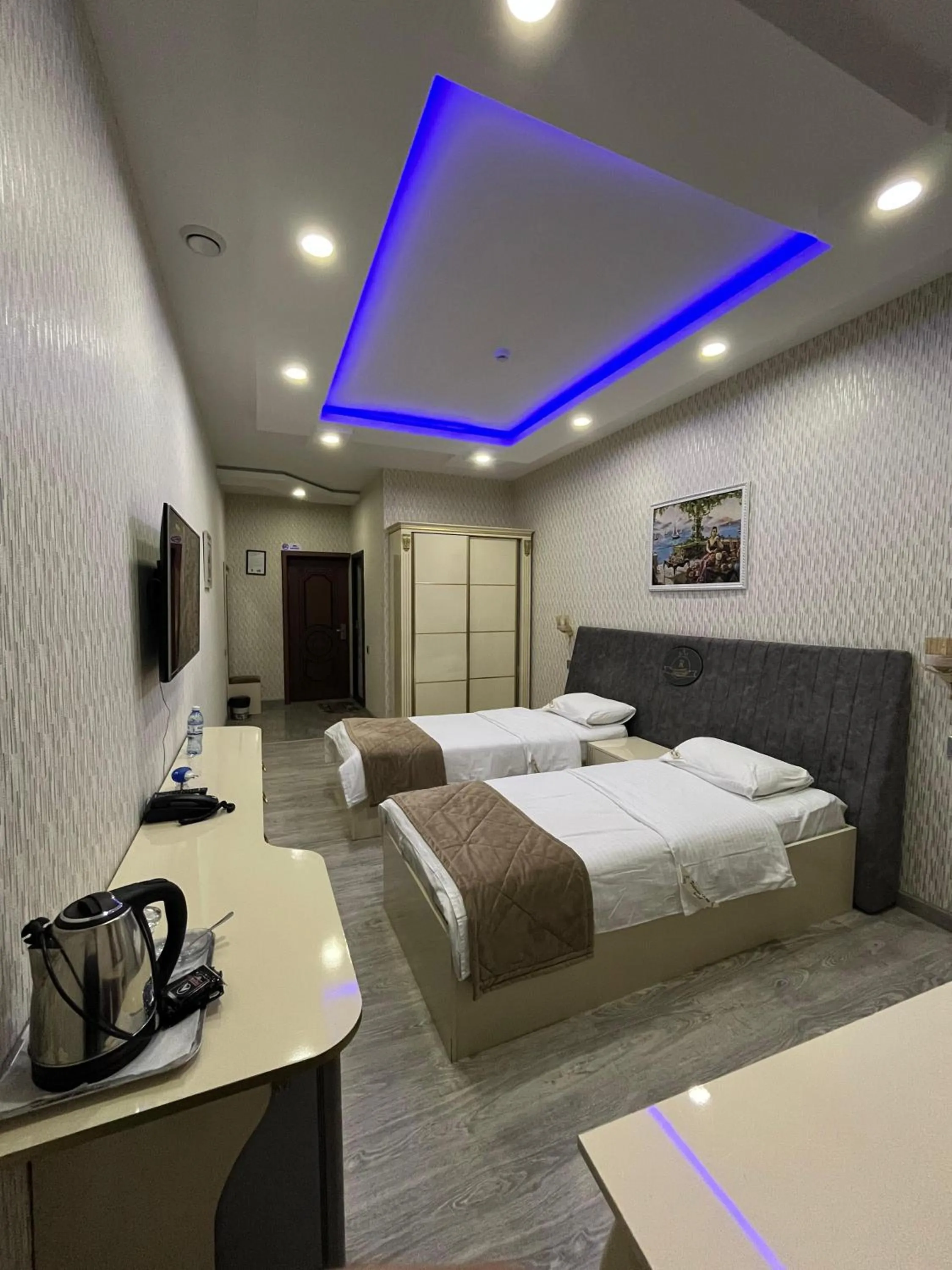 Bed in Starway Hotel