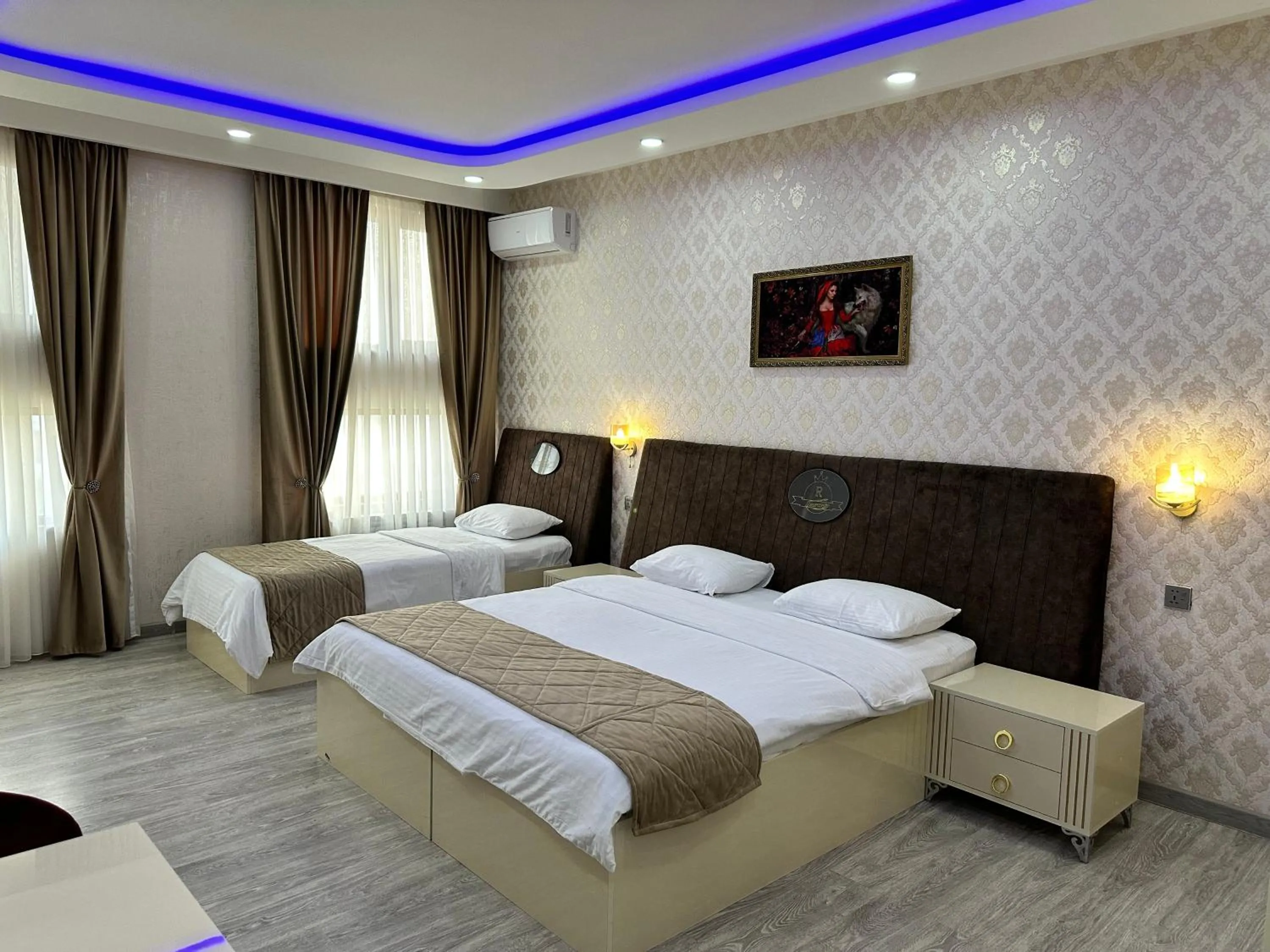 Bed in Starway Hotel