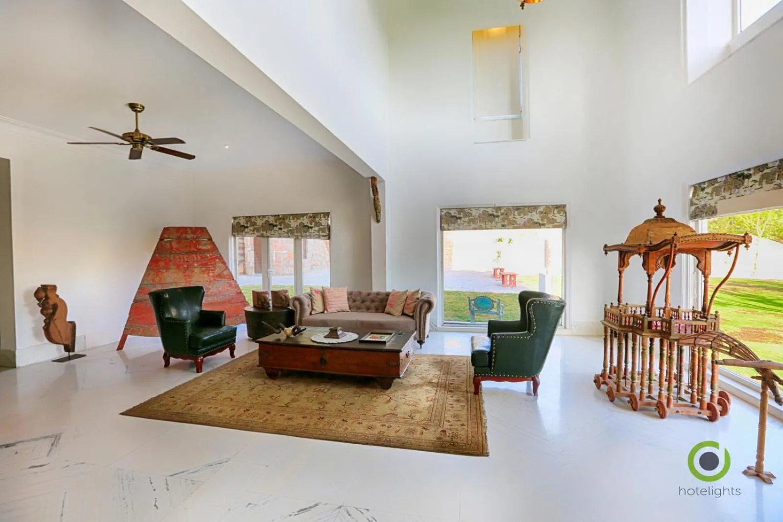 Lobby or reception in Fateh Niwas by Fateh Collection