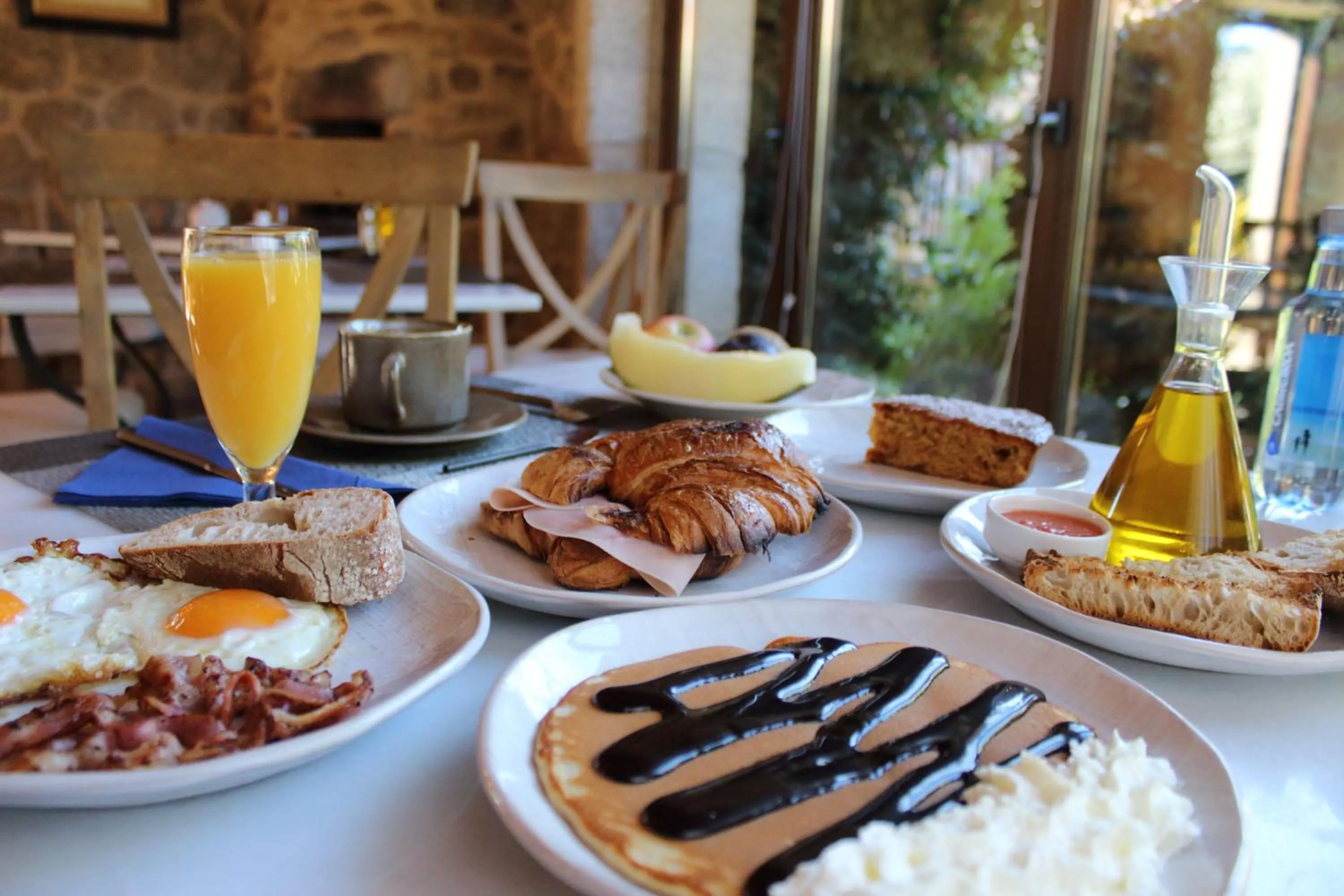 Breakfast in Hotel Rustico Lugar Do Cotariño