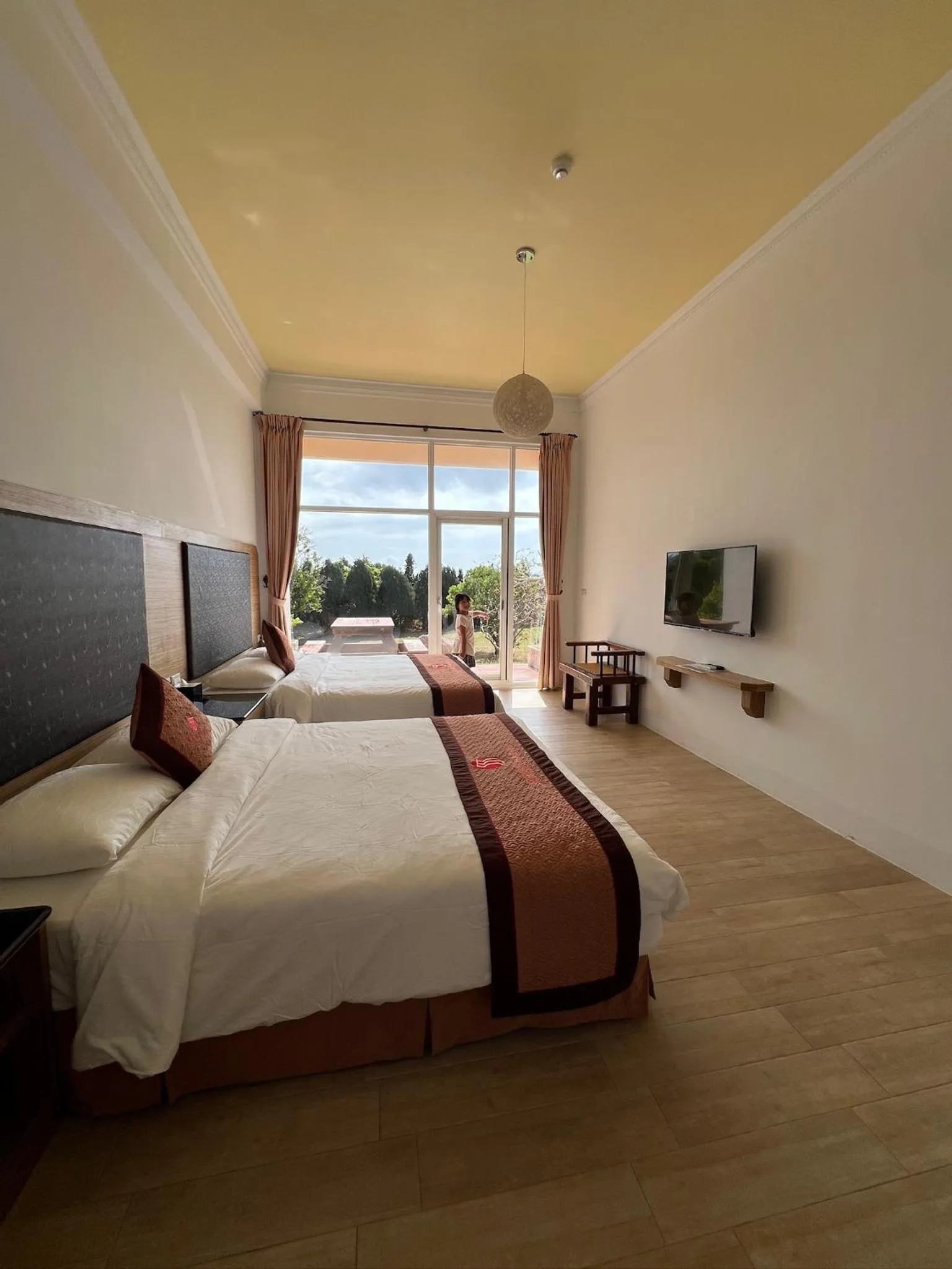 View (from property/room), Bed in Coral B&B