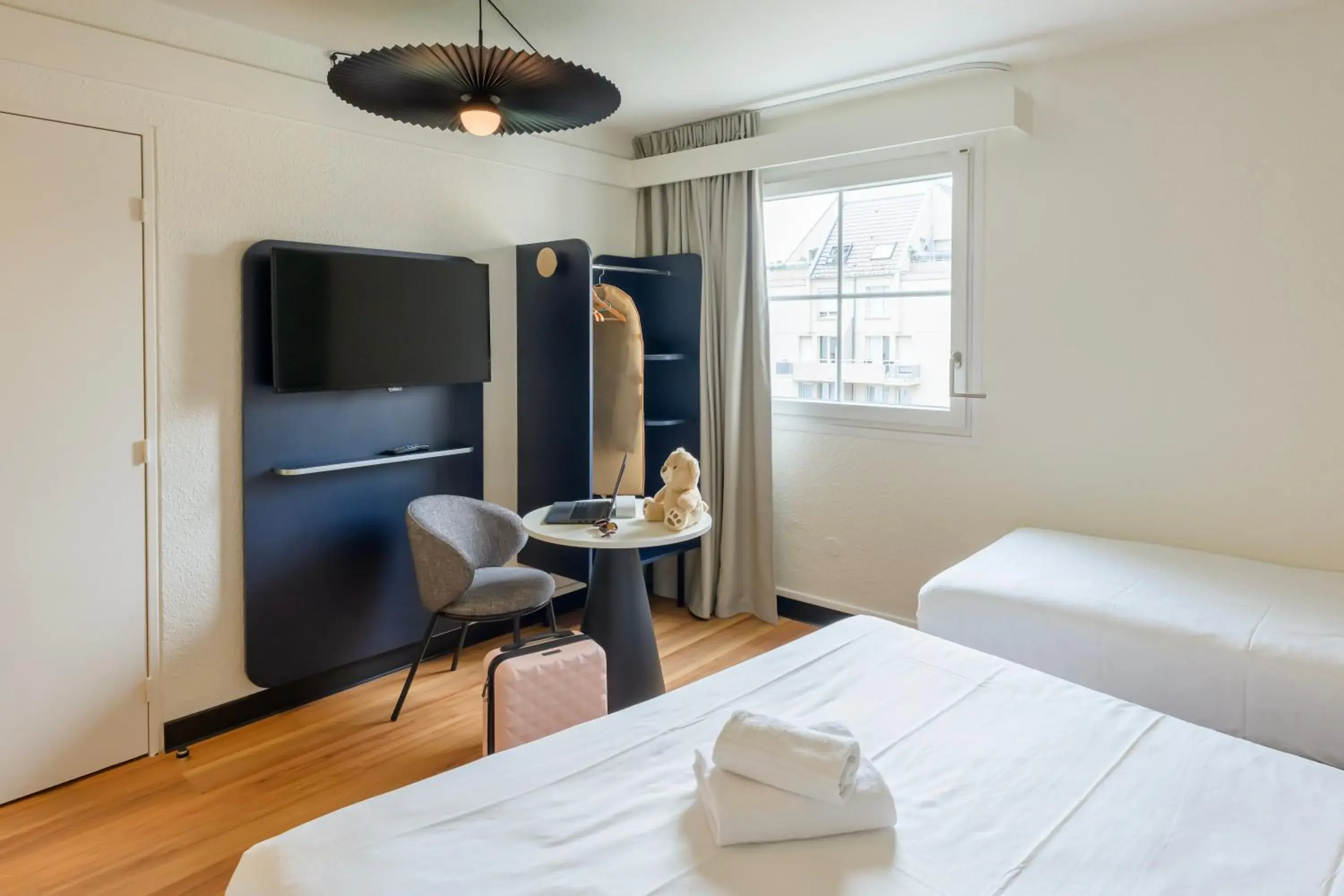 Bed in ibis Strasbourg Aéroport Le Zénith Bed in ibis Strasbourg Aéroport Le Zénith