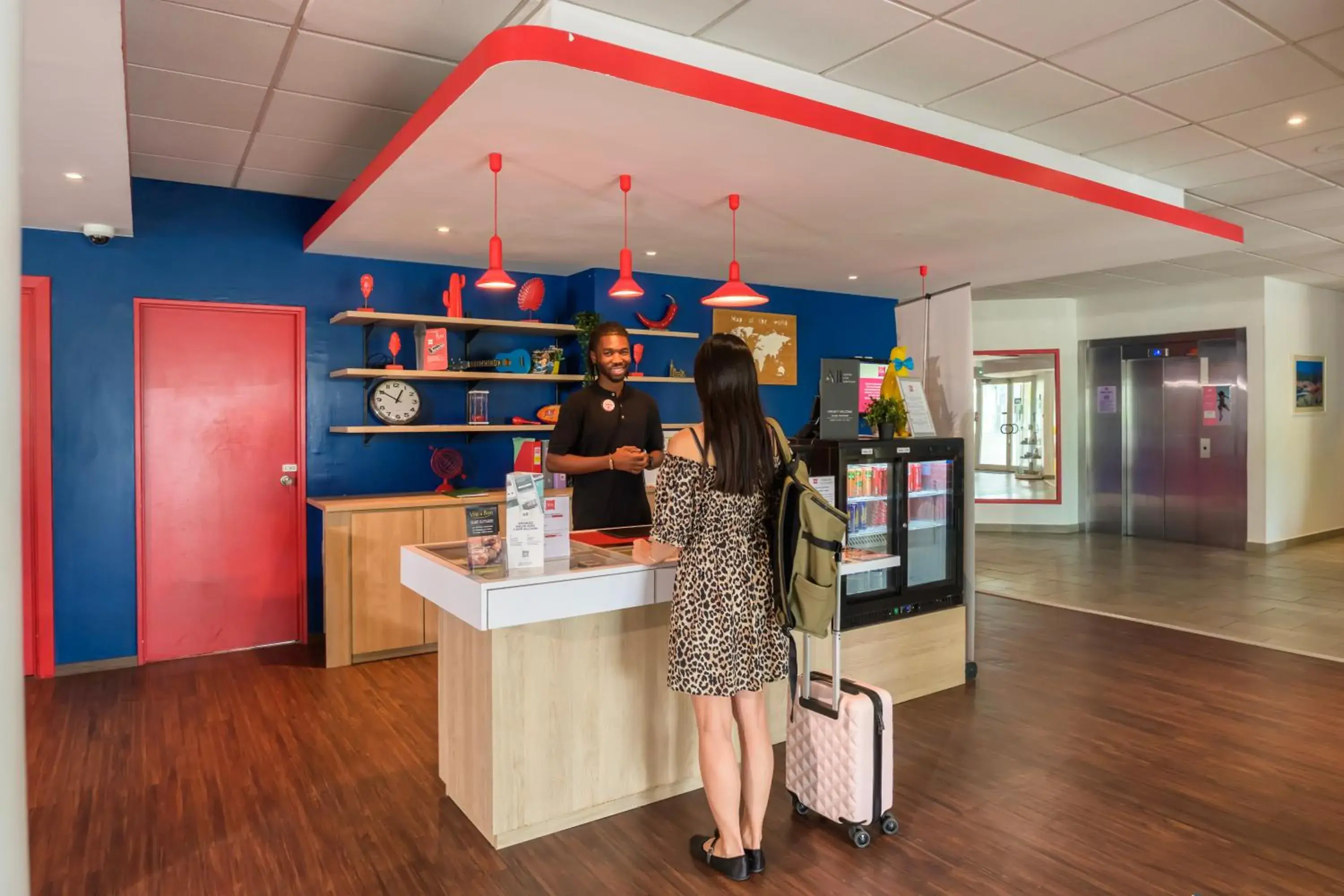 Lobby or reception in ibis Strasbourg Aéroport Le Zénith Lobby or reception in ibis Strasbourg Aéroport Le Zénith