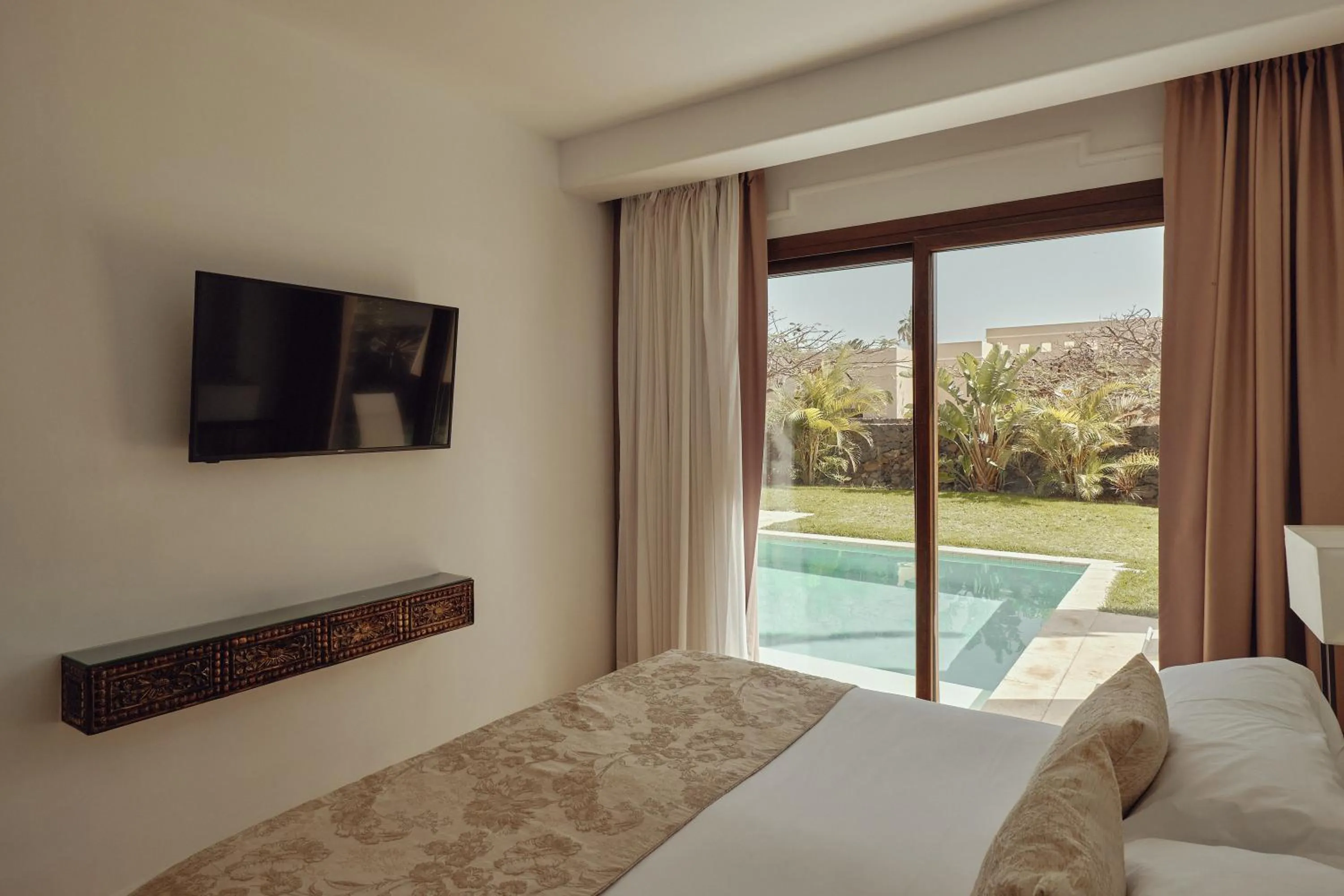 Bed in Villas Alondra