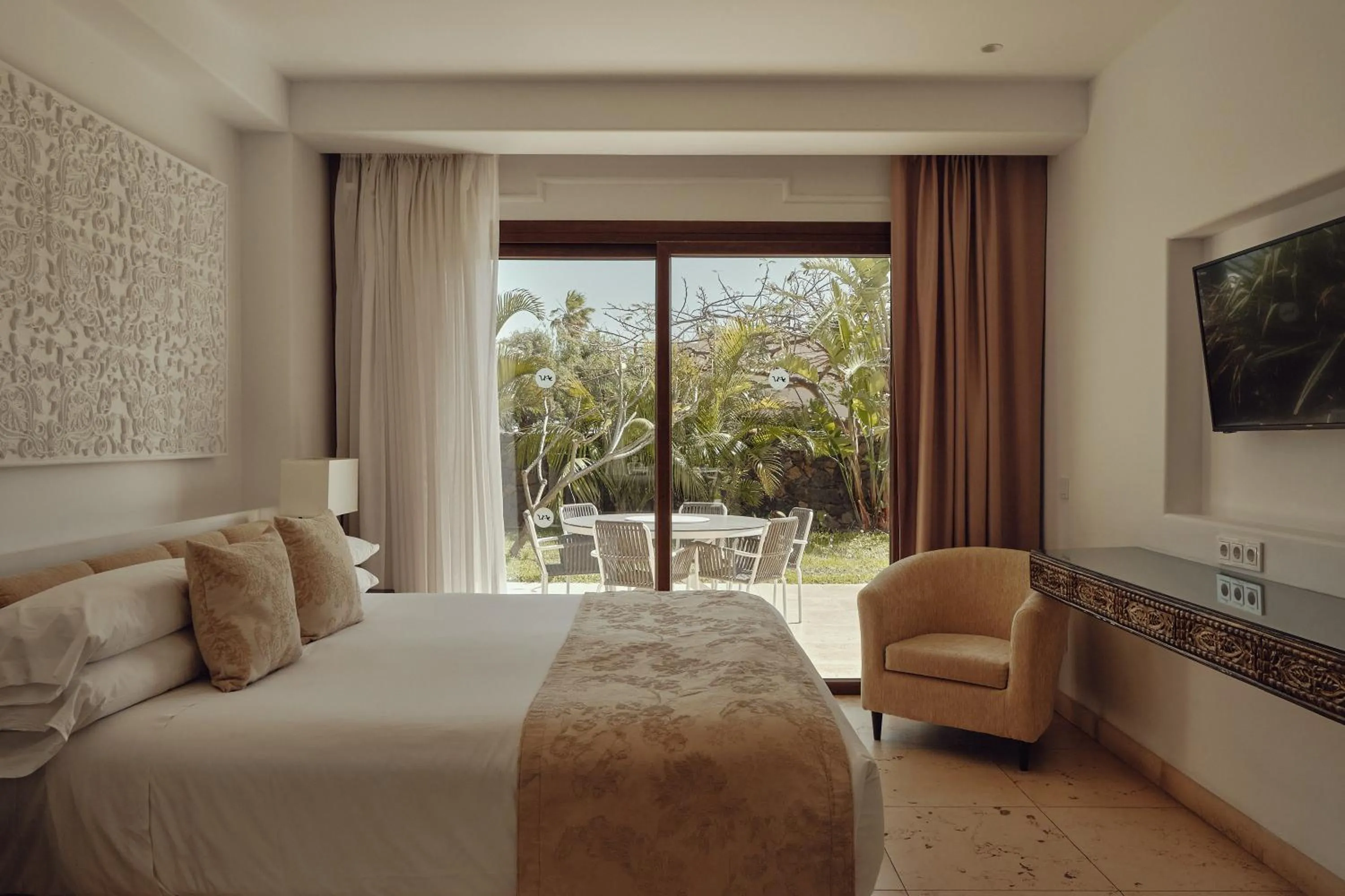 Bed in Villas Alondra