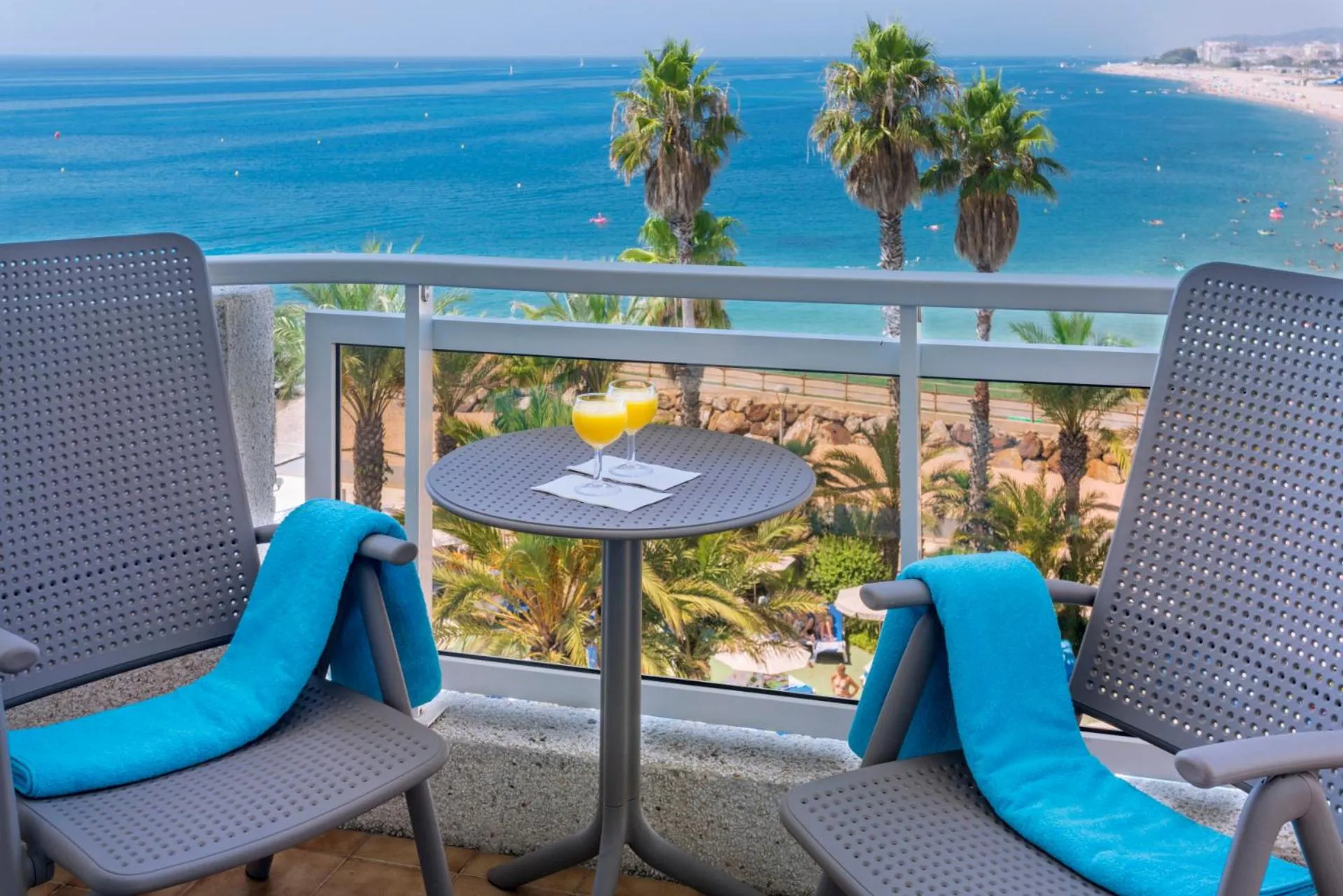 Balcony/Terrace in Caprici Beach Hotel & Spa