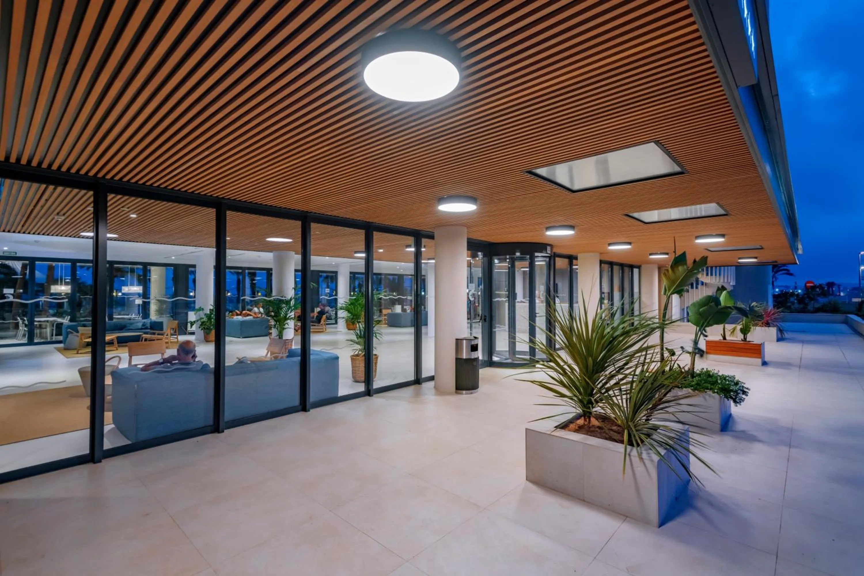 Lobby or reception in Caprici Beach Hotel & Spa