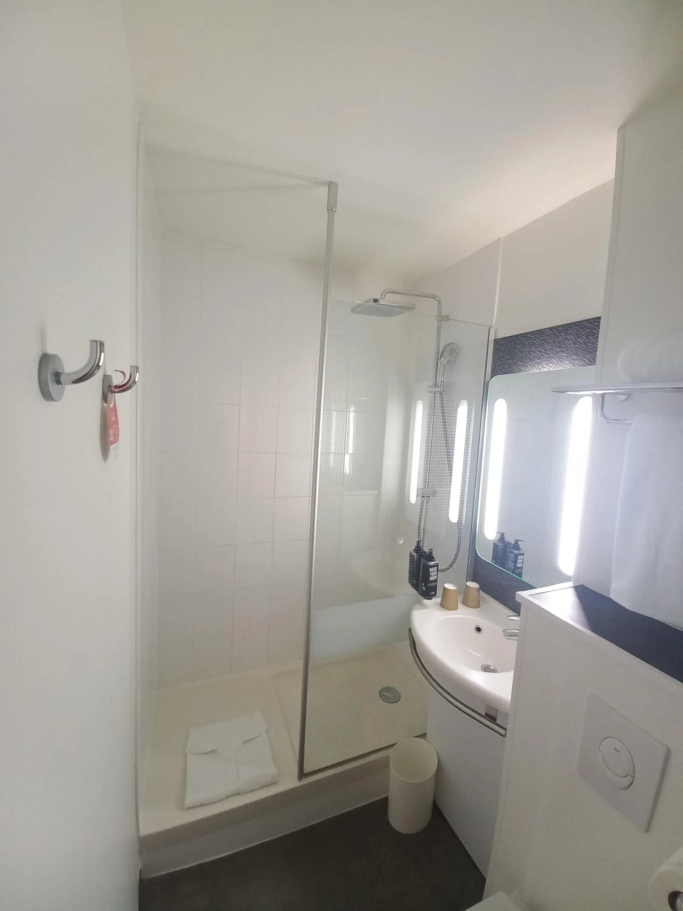 Shower in ibis Orange Centre Echangeur A7 A9