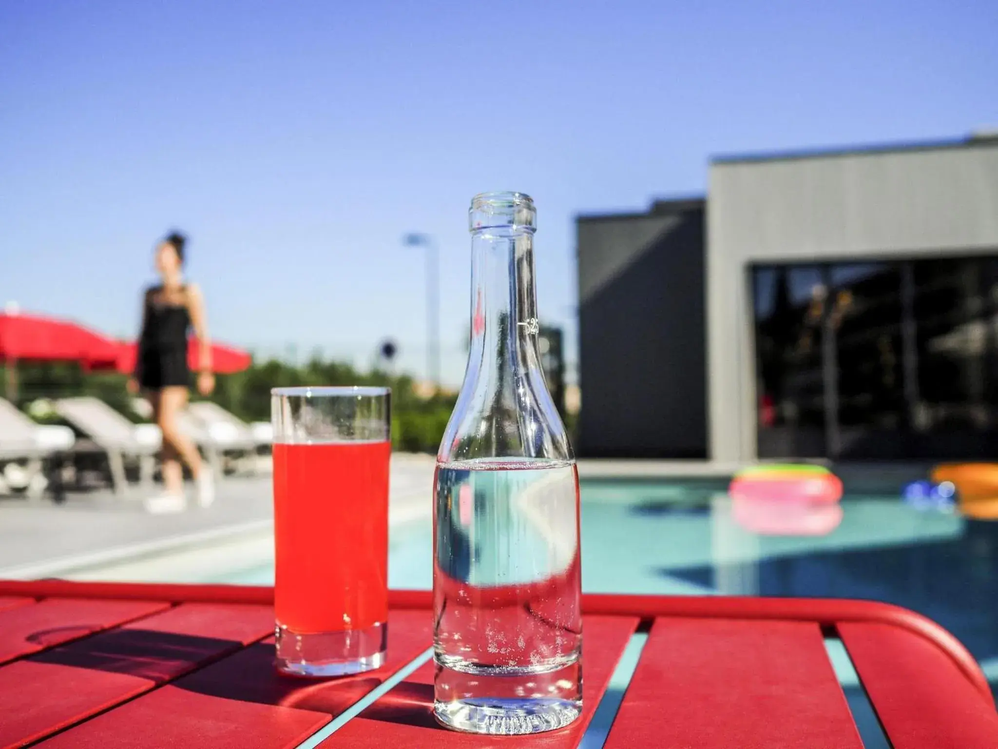 Pool view in ibis Orange Centre Pool view in ibis Orange Centre