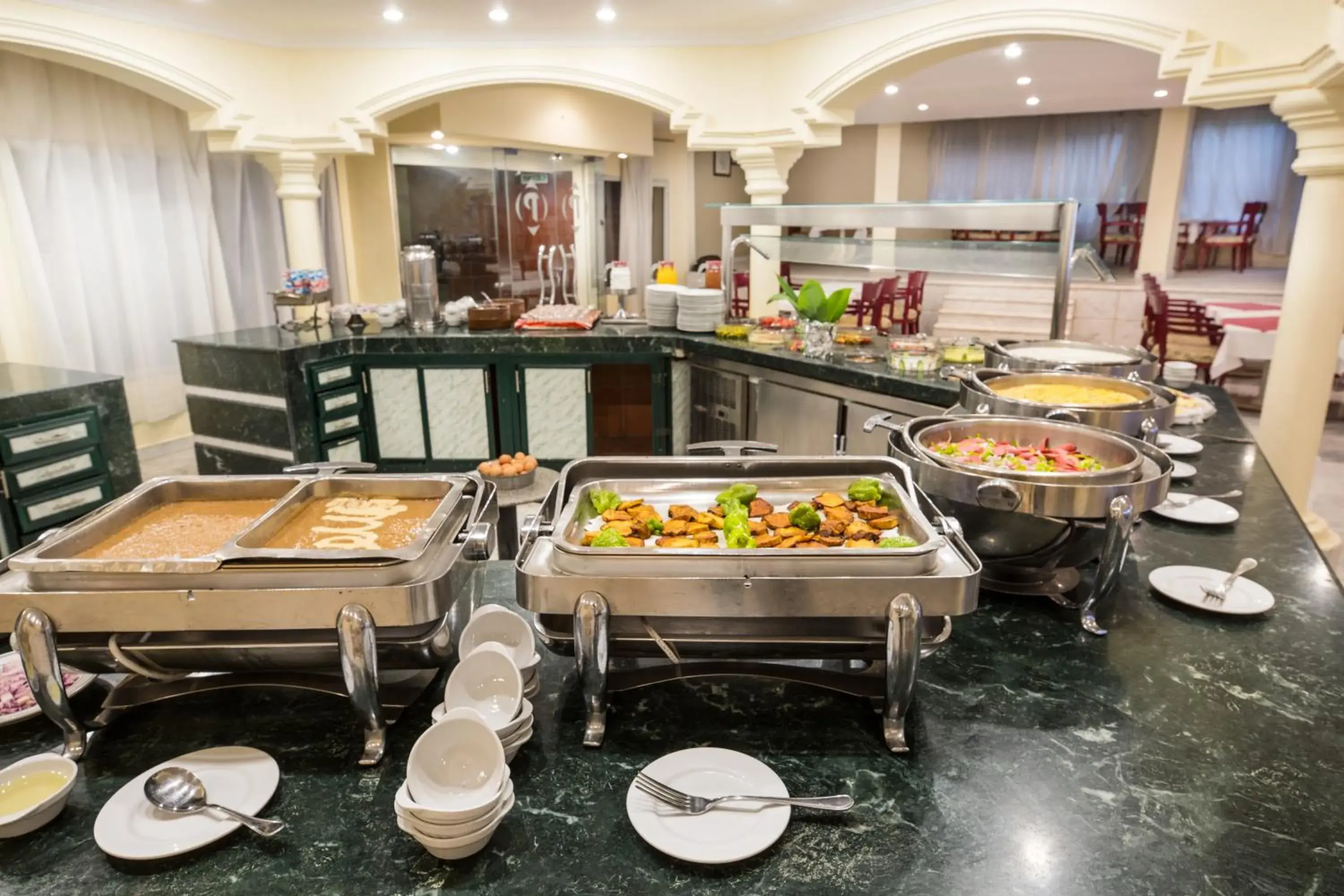 Food and drinks in Obelisk Nile Hotel Aswan Food and drinks in Obelisk Nile Hotel Aswan