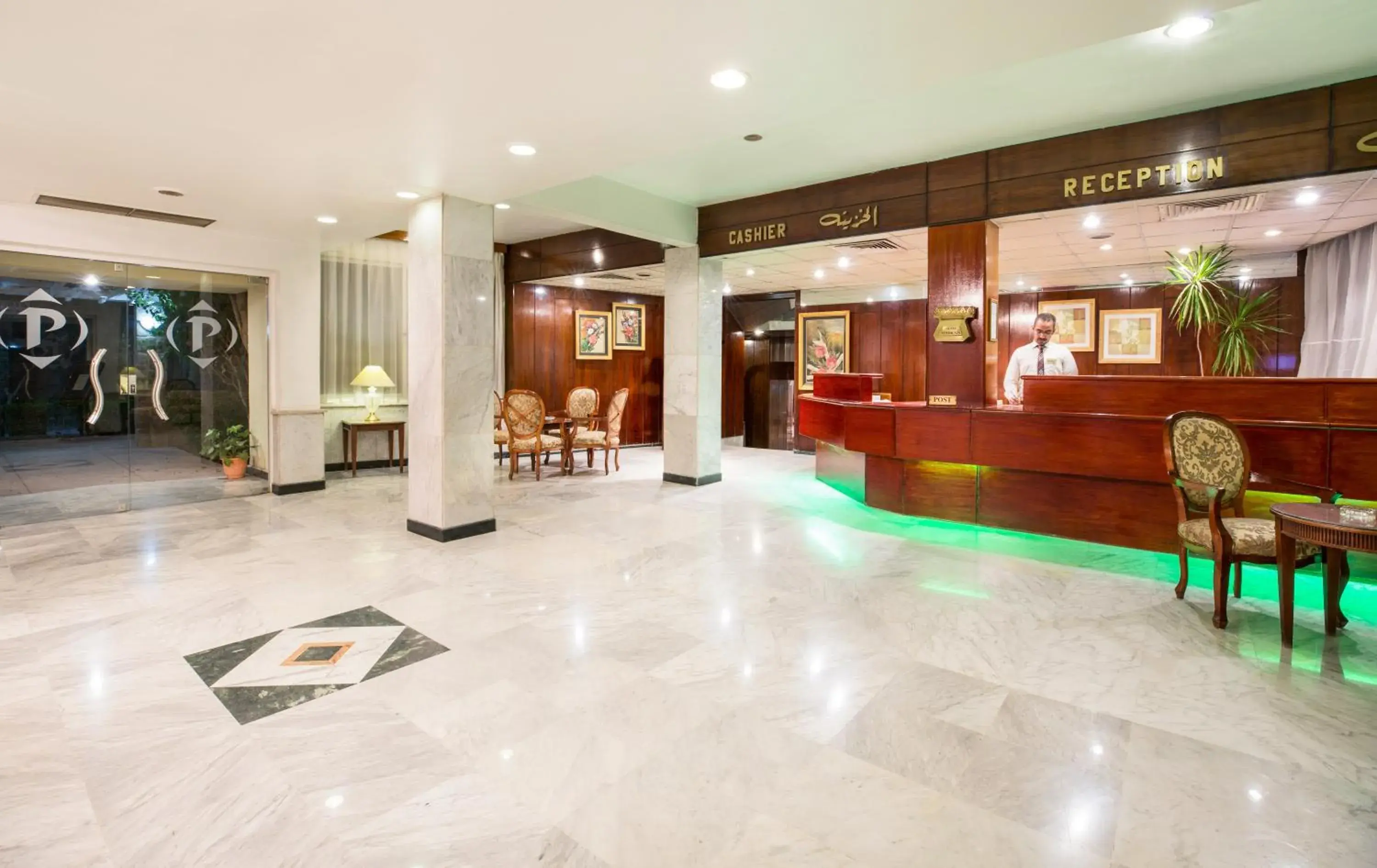 Lobby or reception in Obelisk Nile Hotel Aswan Lobby or reception in Obelisk Nile Hotel Aswan