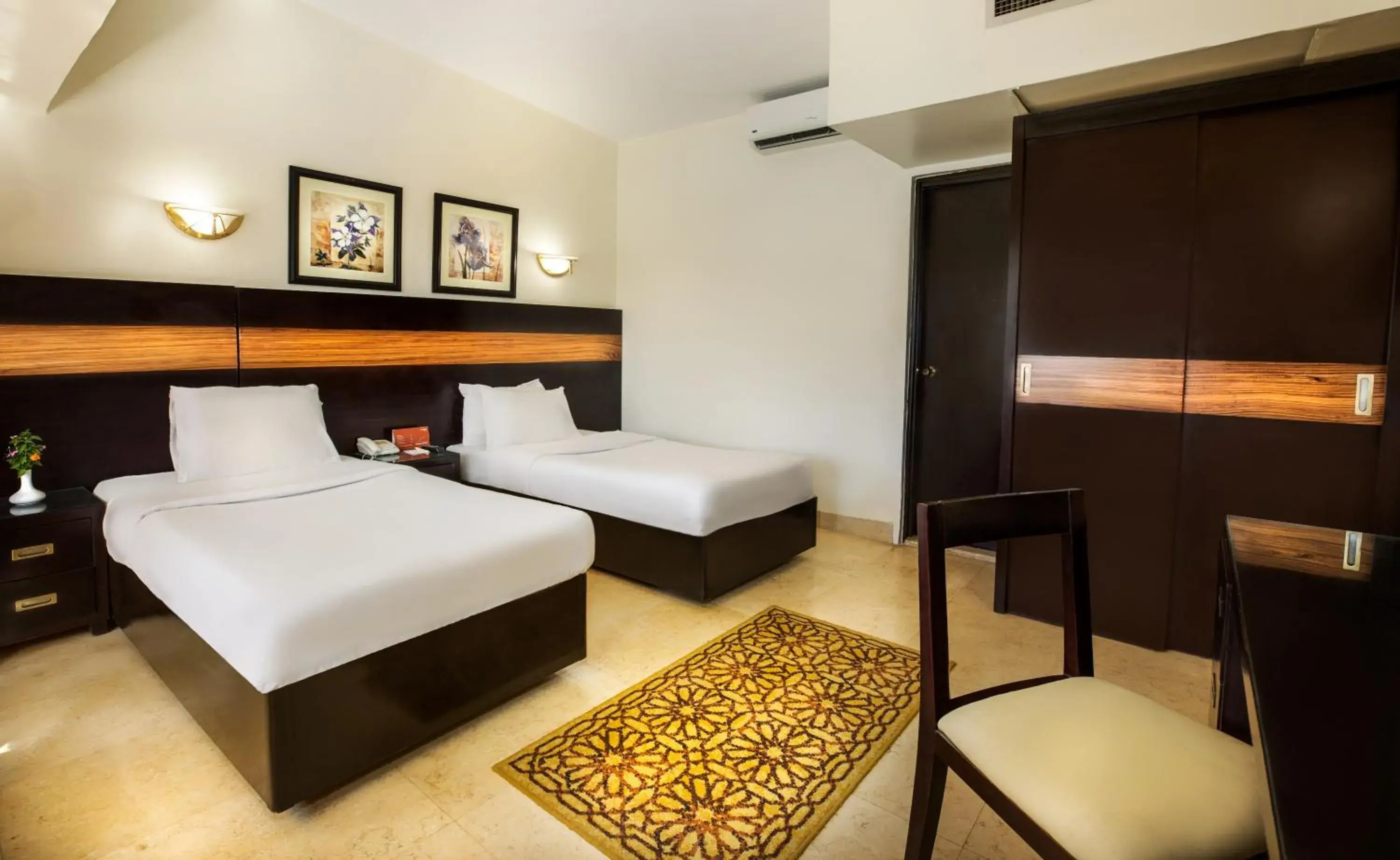 Bed in Obelisk Nile Hotel Aswan Bed in Obelisk Nile Hotel Aswan