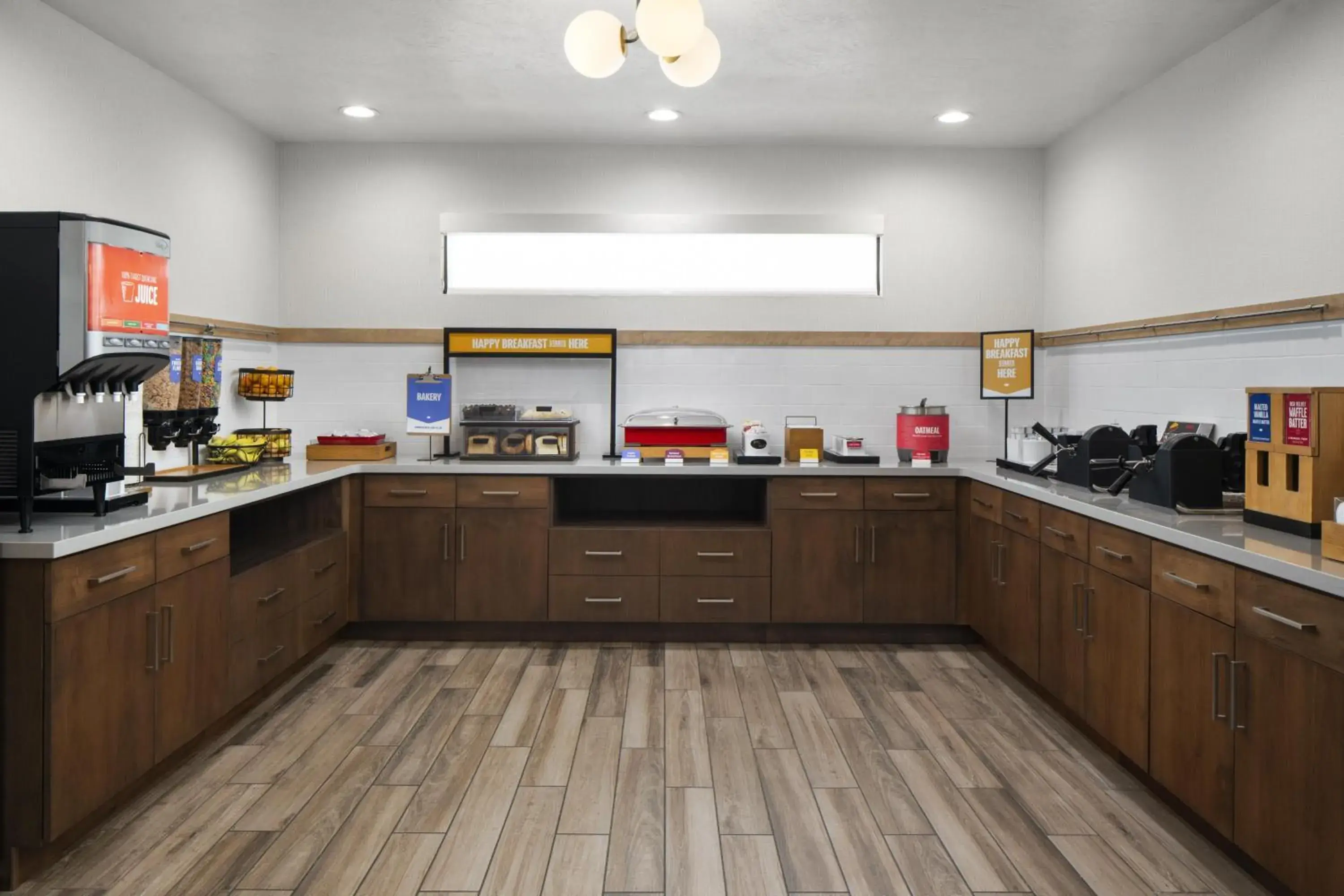 Breakfast in Hampton Inn St. George Breakfast in Hampton Inn St. George