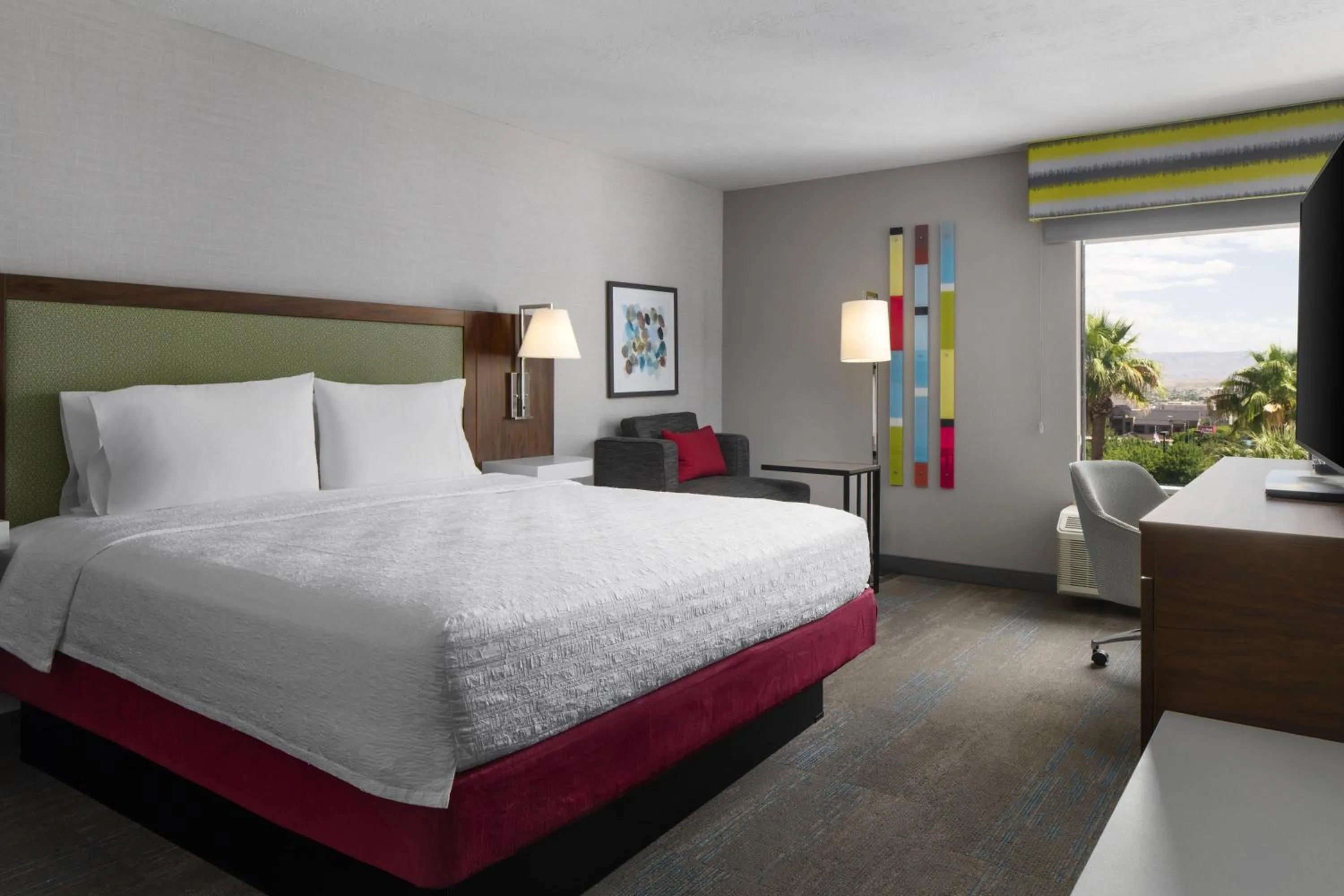 Bed in Hampton Inn St. George