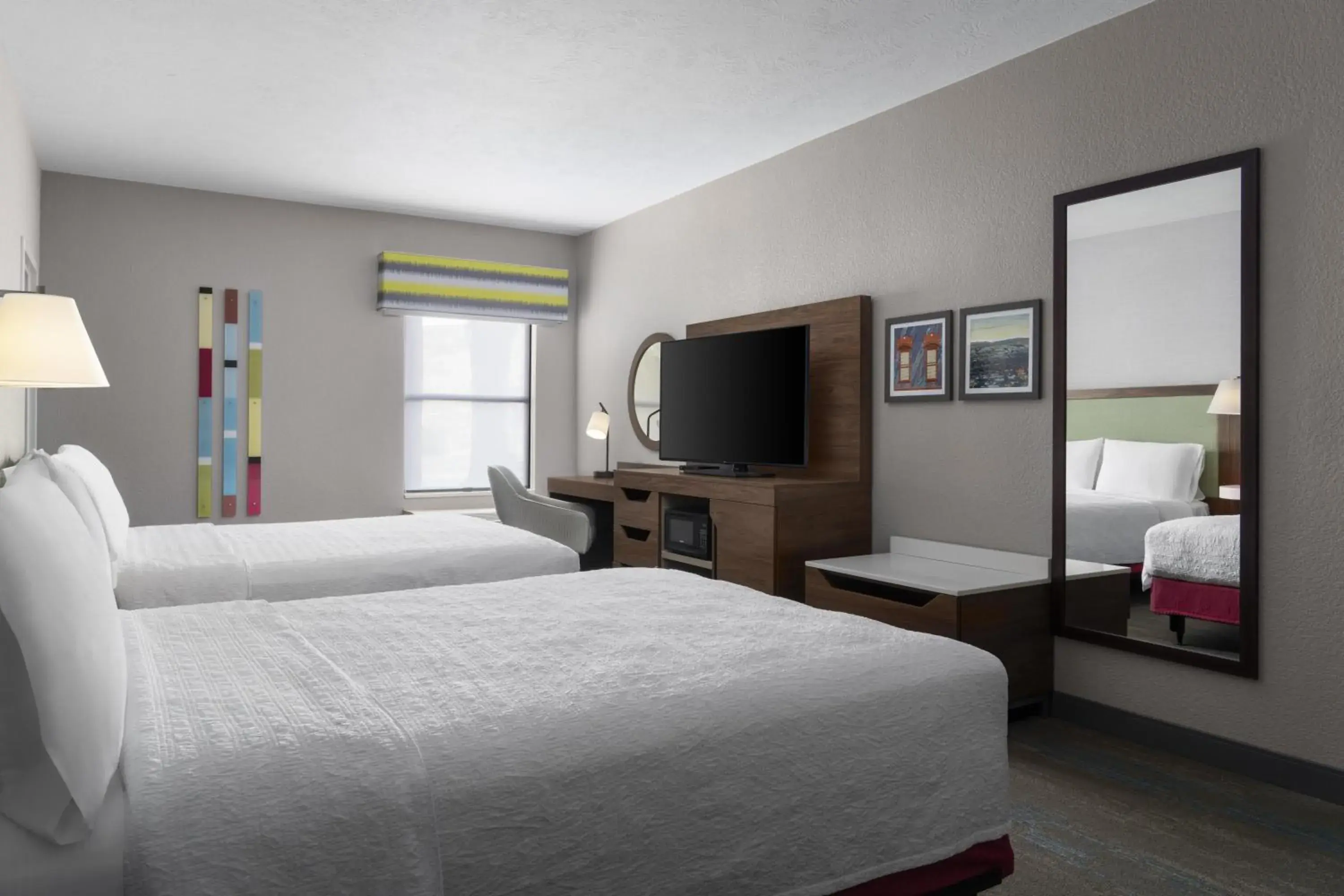 Bed in Hampton Inn St. George Bed in Hampton Inn St. George