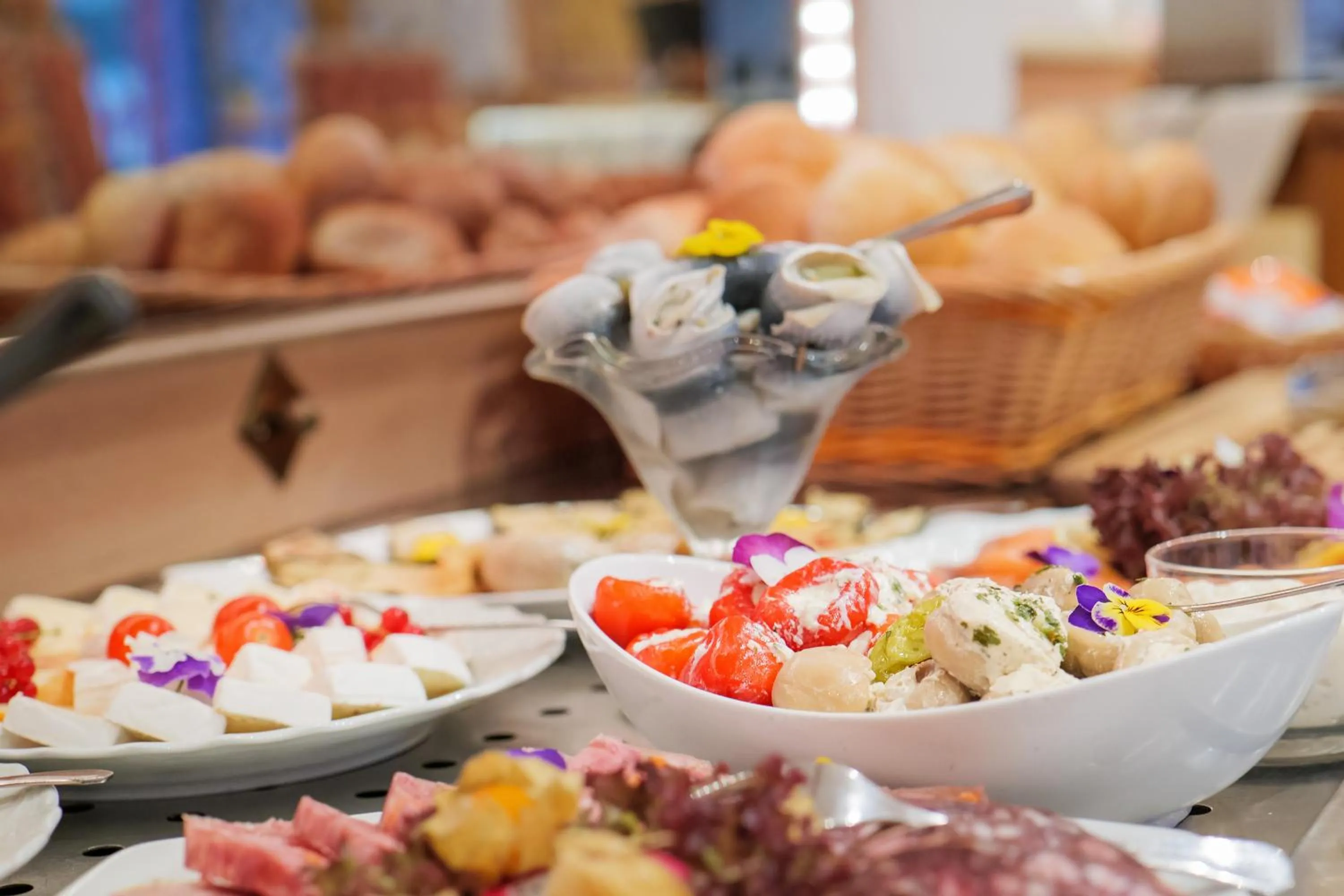 Buffet breakfast in Hotel GARNI Residenz Am Markt Meißen