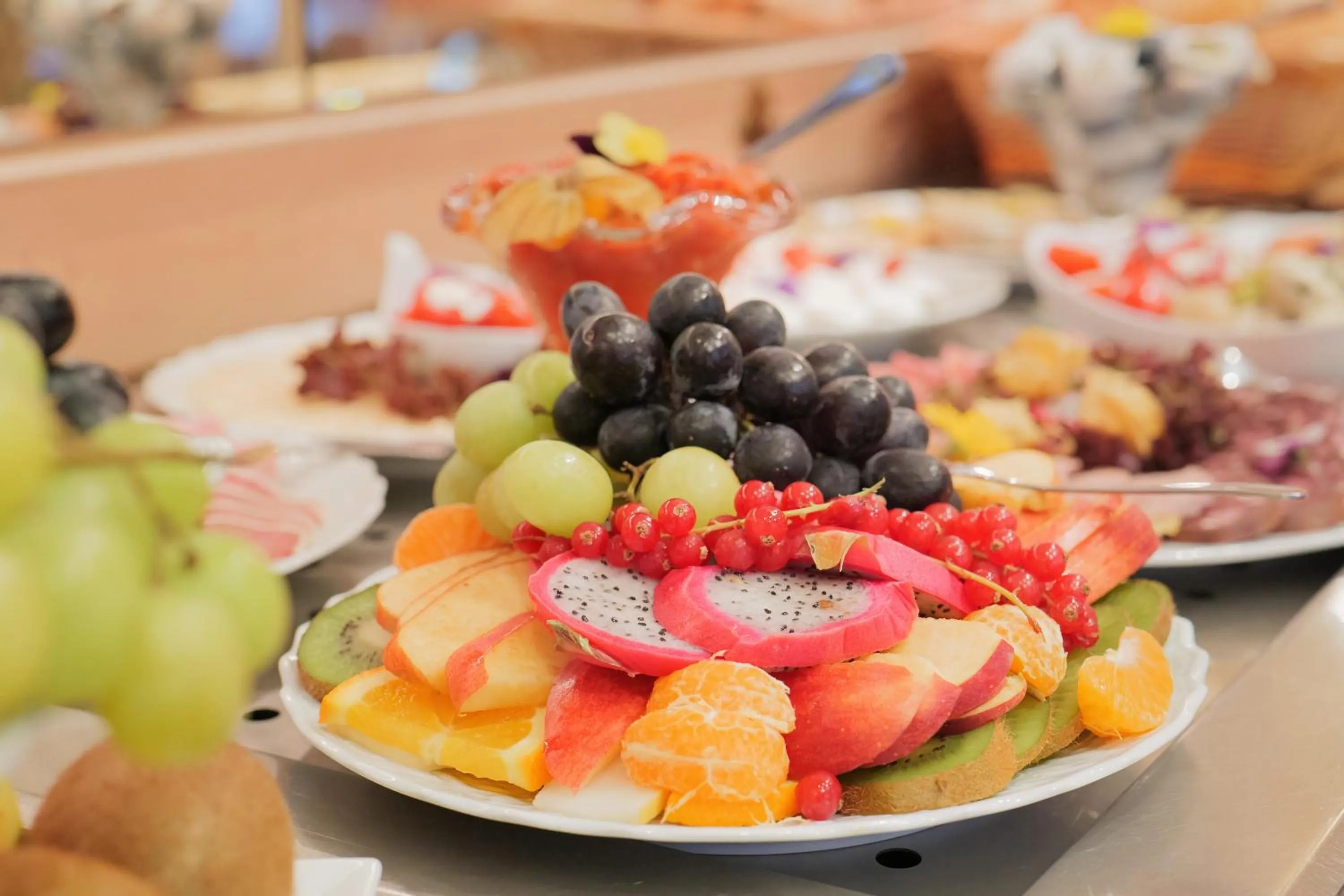 Buffet breakfast in Hotel GARNI Residenz Am Markt Meißen