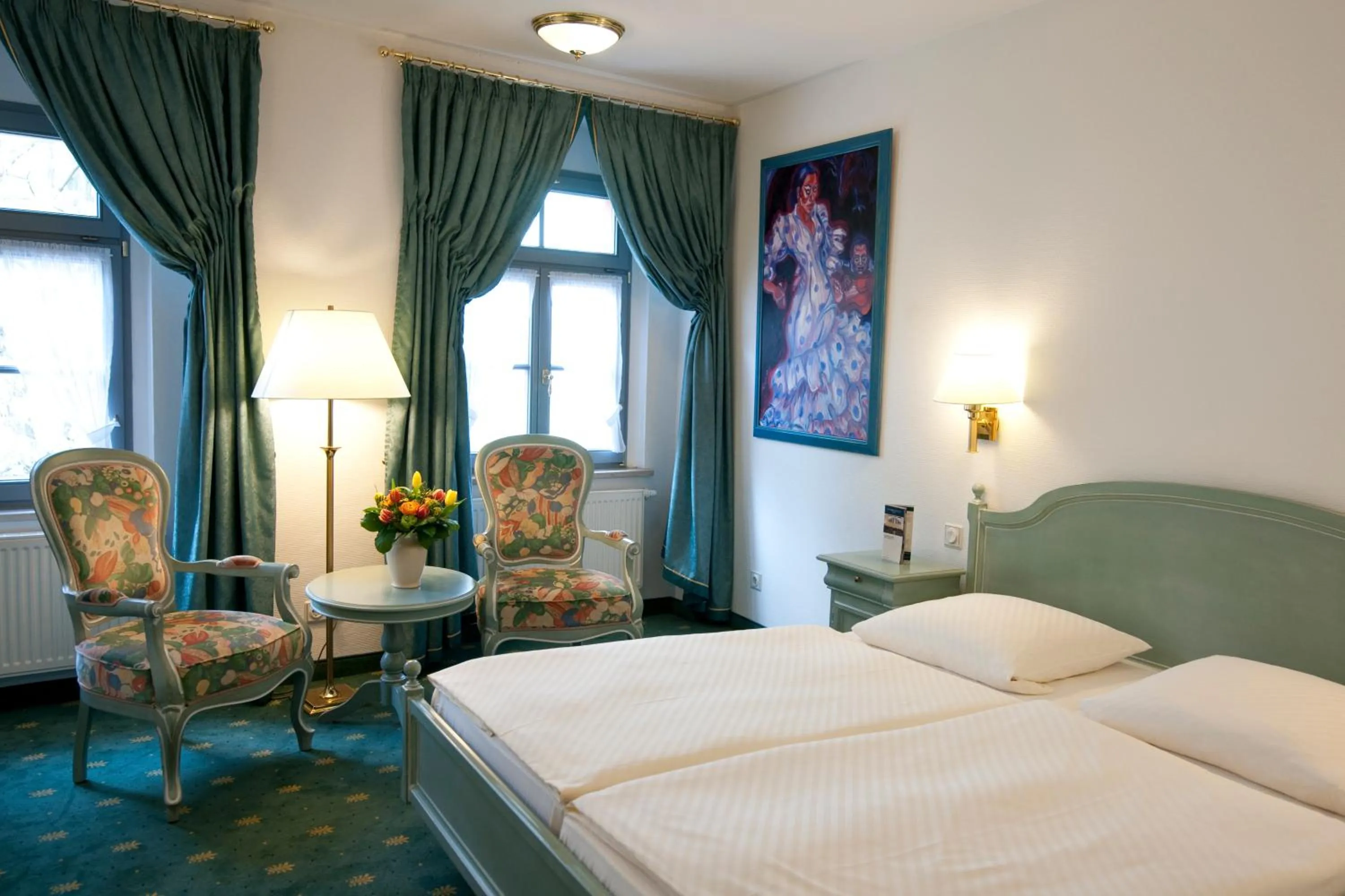 Photo of the whole room, Bed in Hotel GARNI Residenz Am Markt Meißen