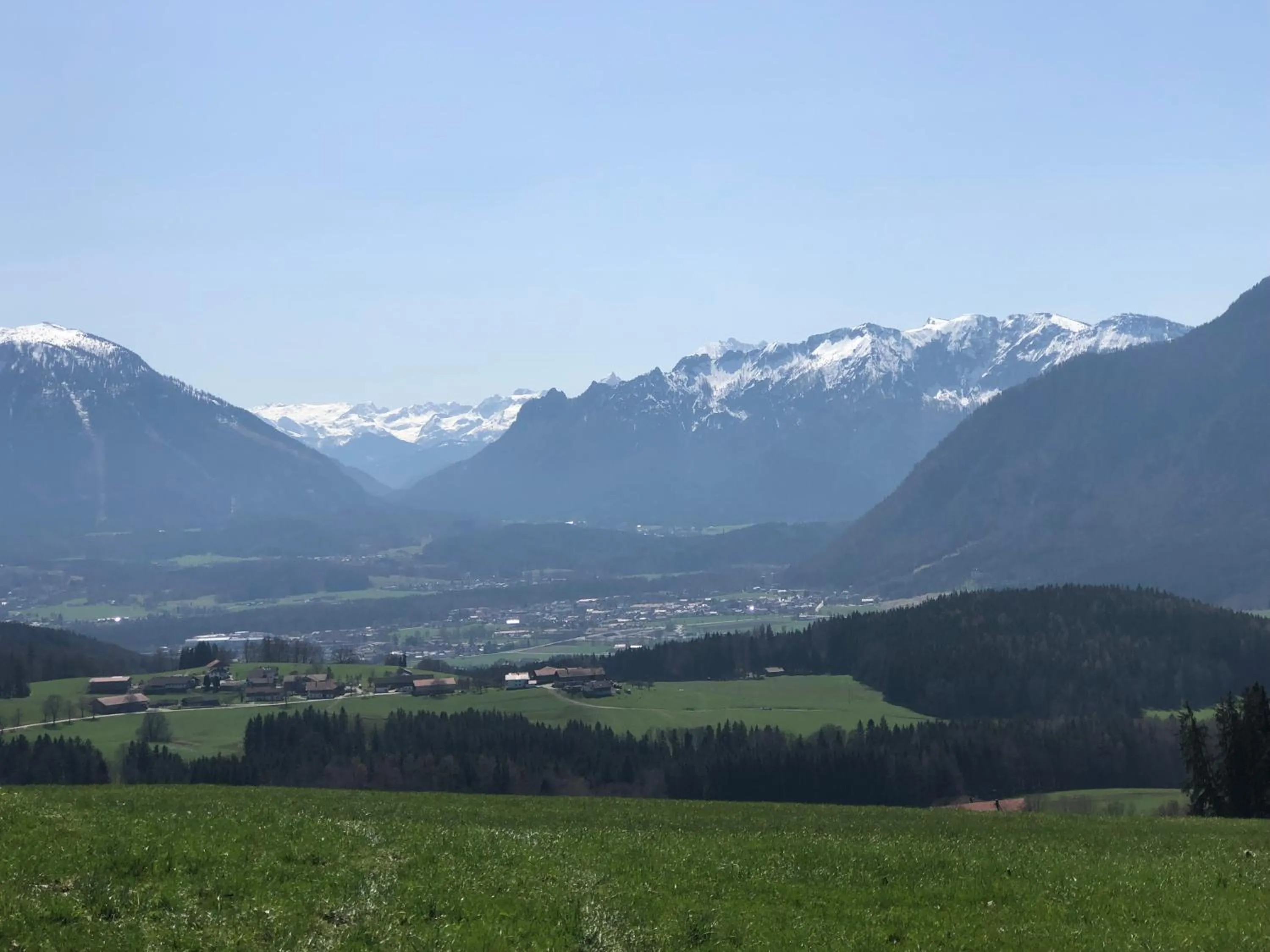 Natural landscape in Ferienwohnung Lisa