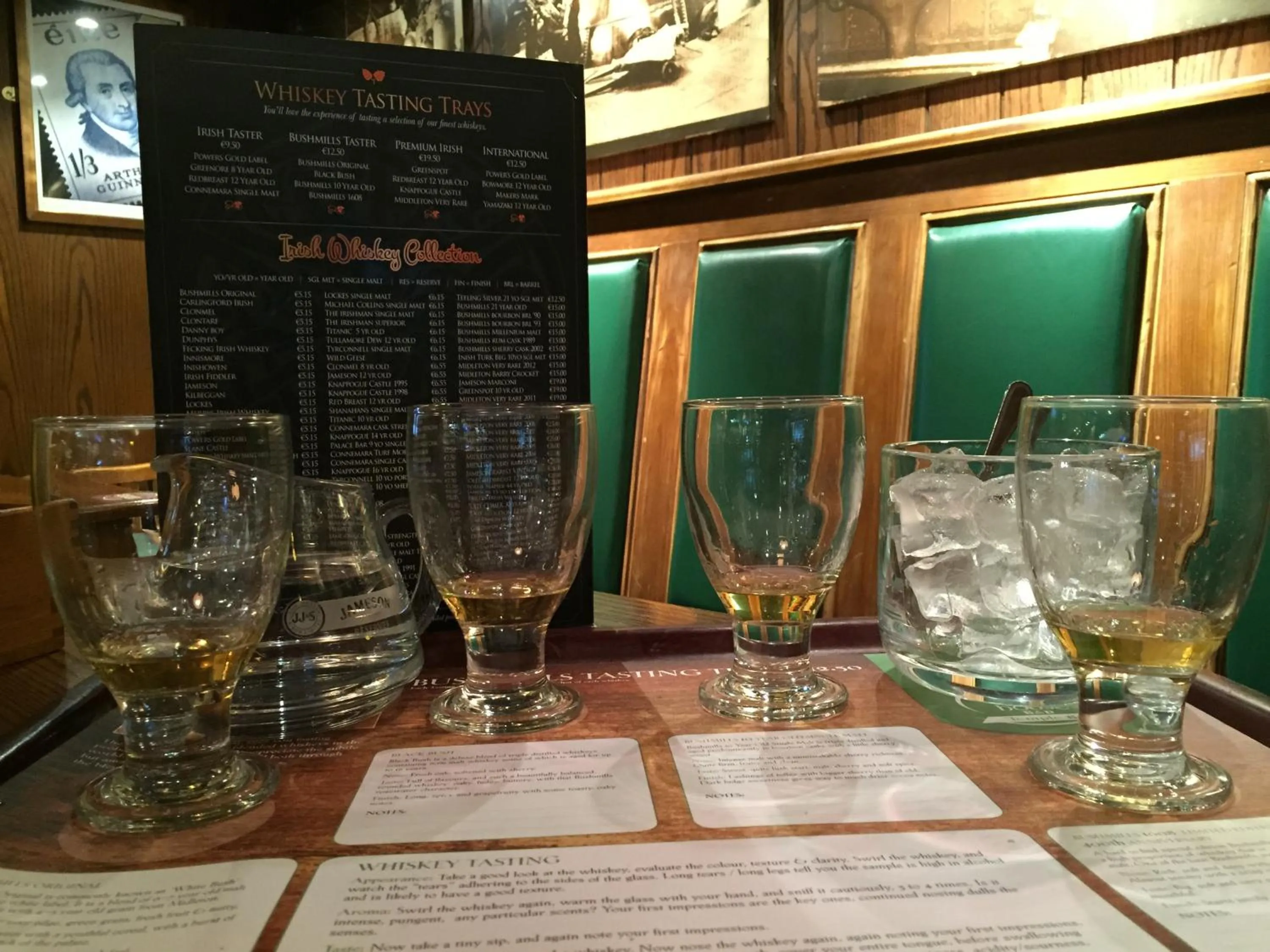 Alcoholic drinks in Blooms Hotel