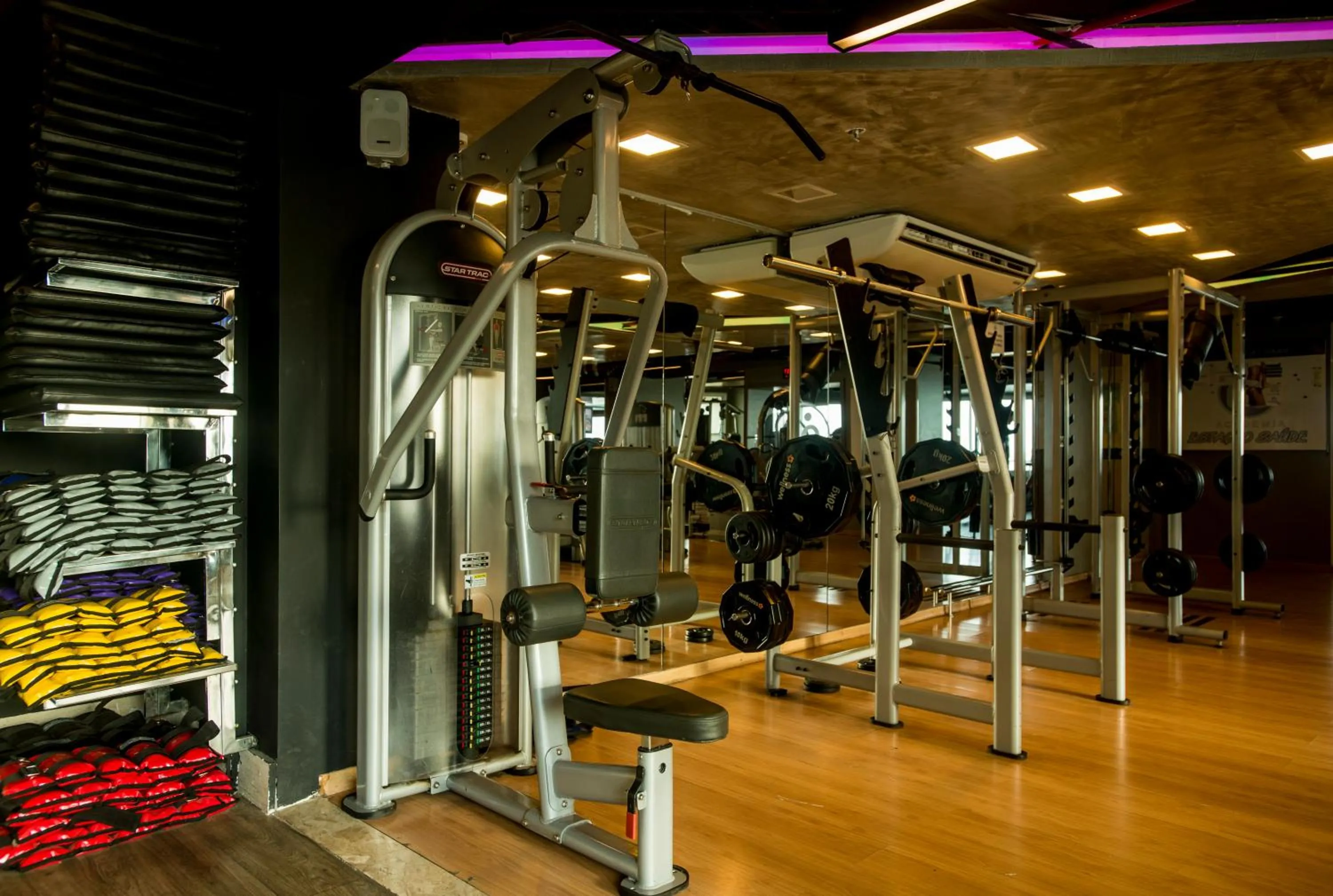 Fitness centre/facilities in Hotel Luzeiros São Luis