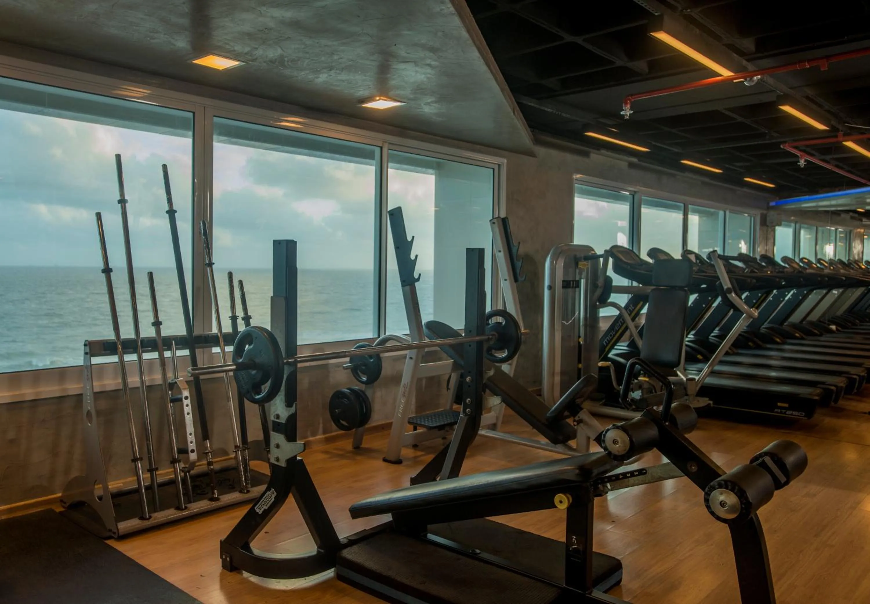 Fitness centre/facilities in Hotel Luzeiros São Luis