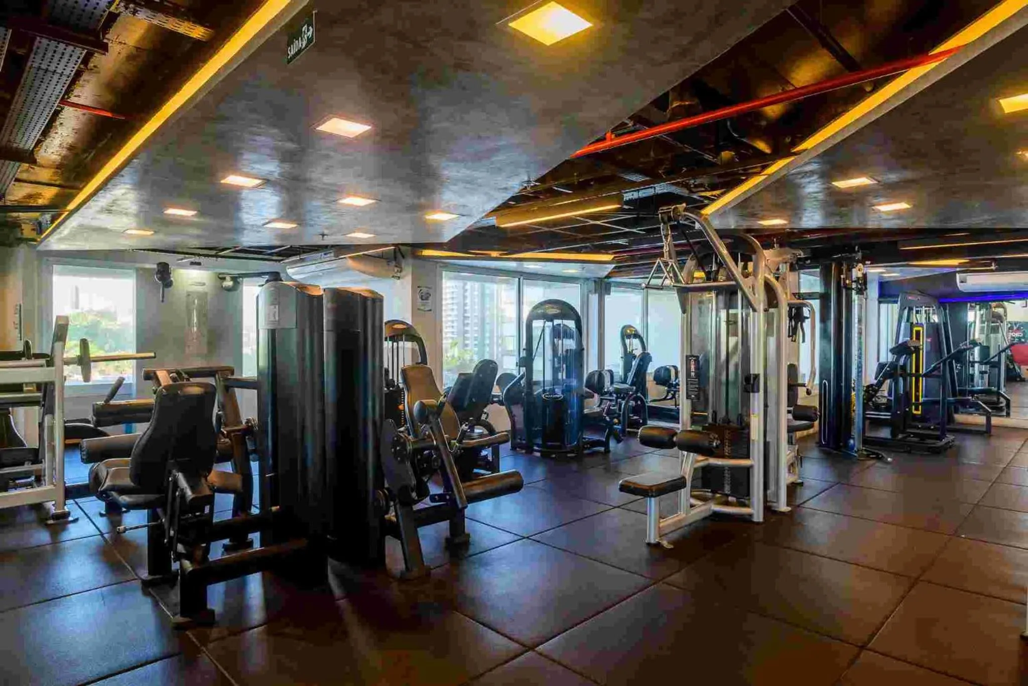 Fitness centre/facilities in Hotel Luzeiros São Luis