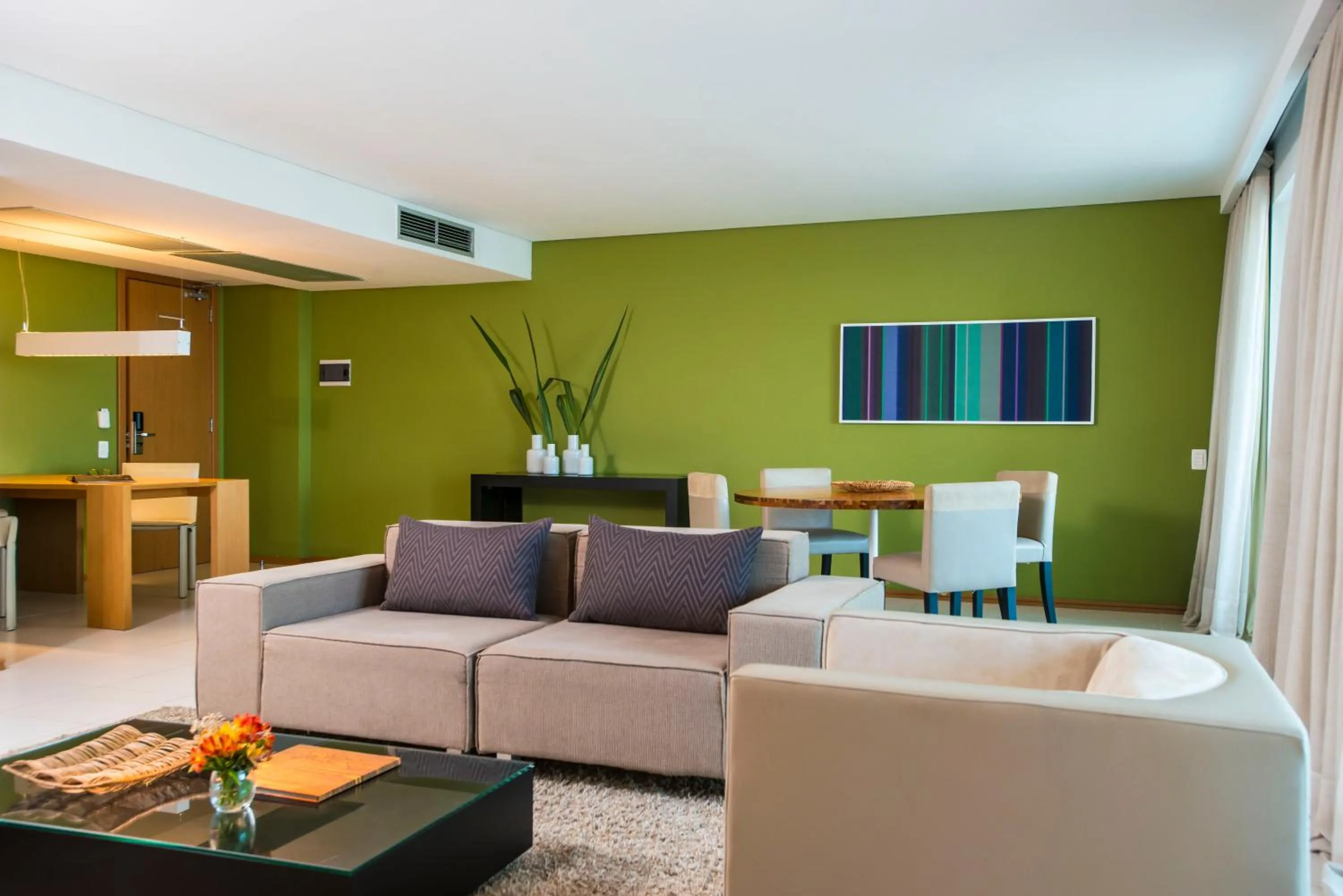 Living room in Hotel Luzeiros São Luis