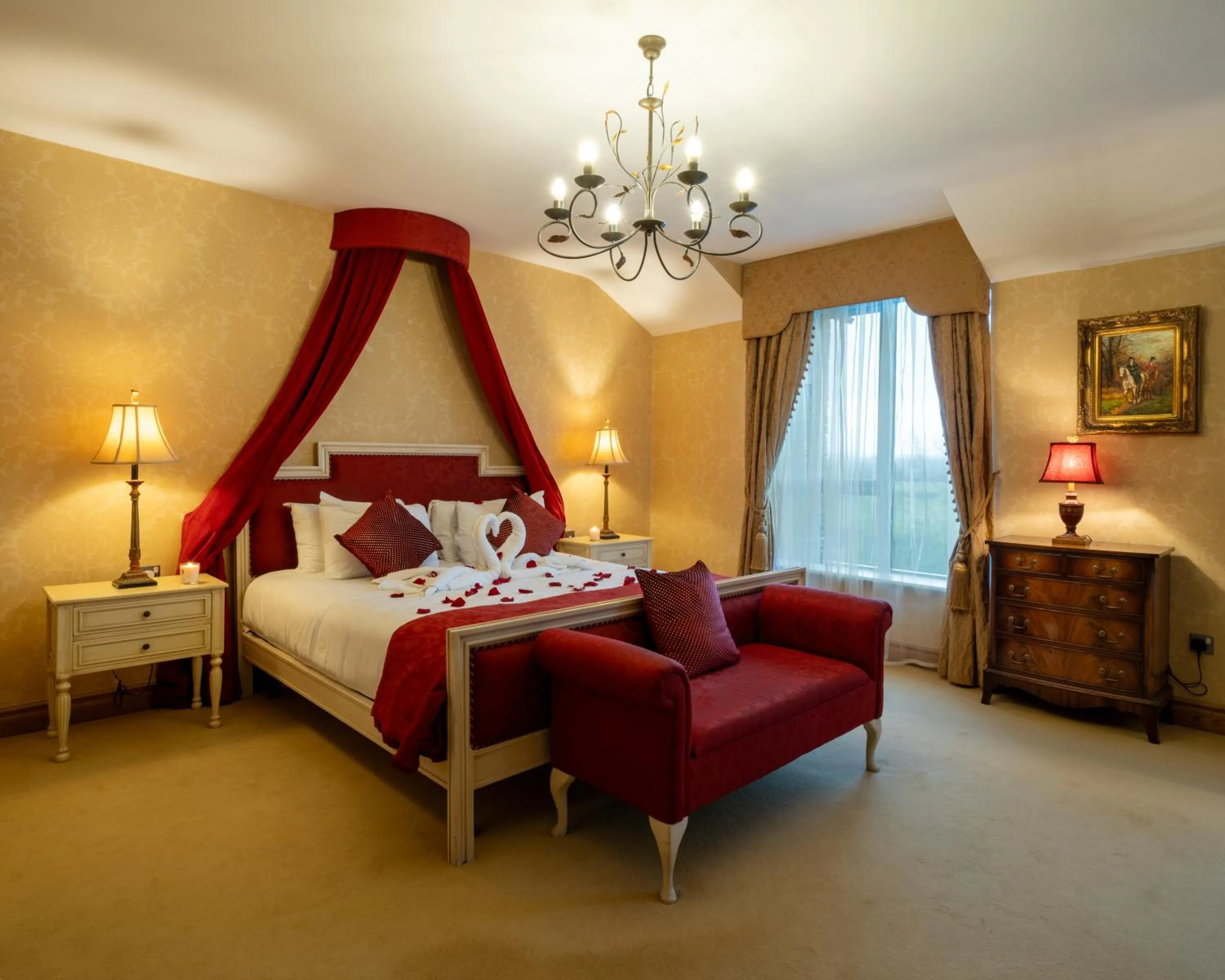 Bedroom, Bed in Kettles Country House Hotel