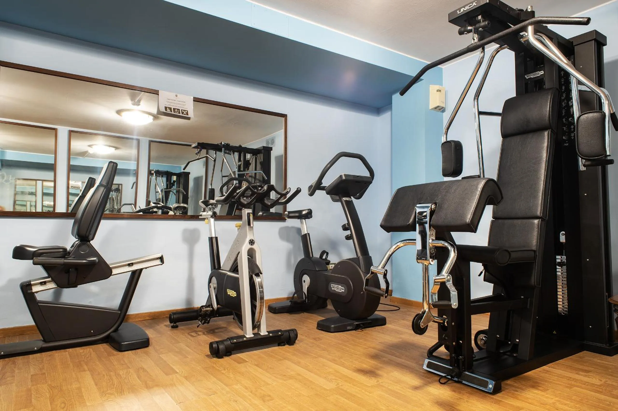 Fitness centre/facilities in Santa Barbara Hotel