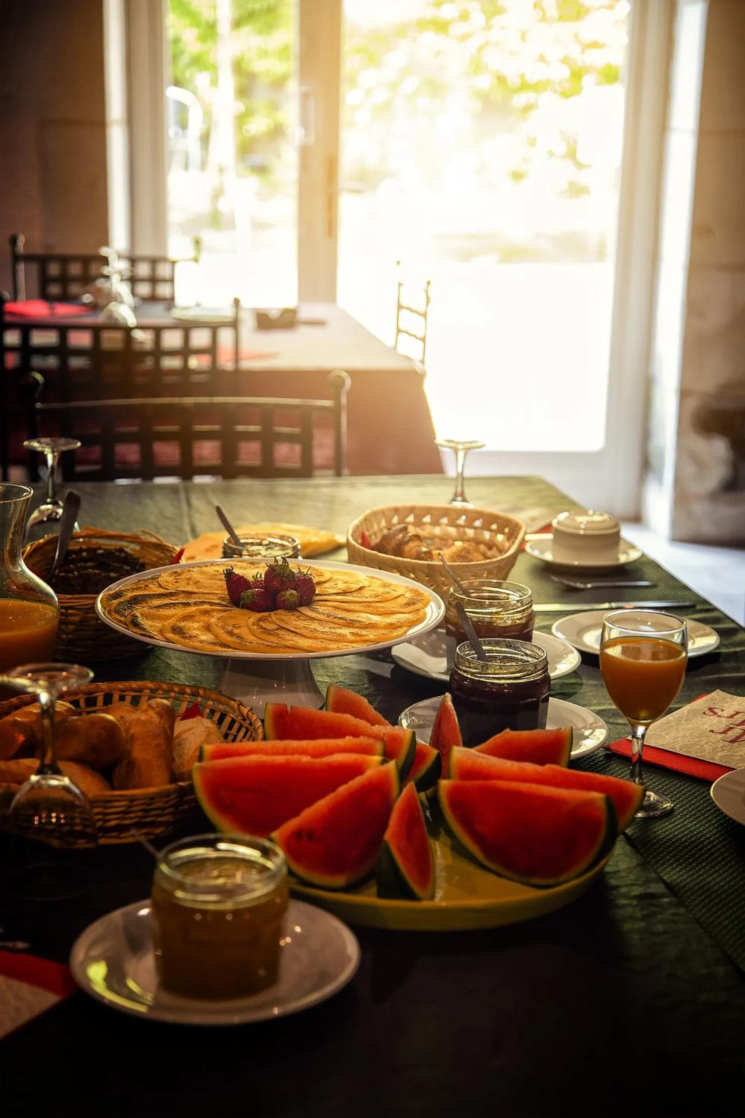 Breakfast in Hôtel & Spa Chai De La Paleine