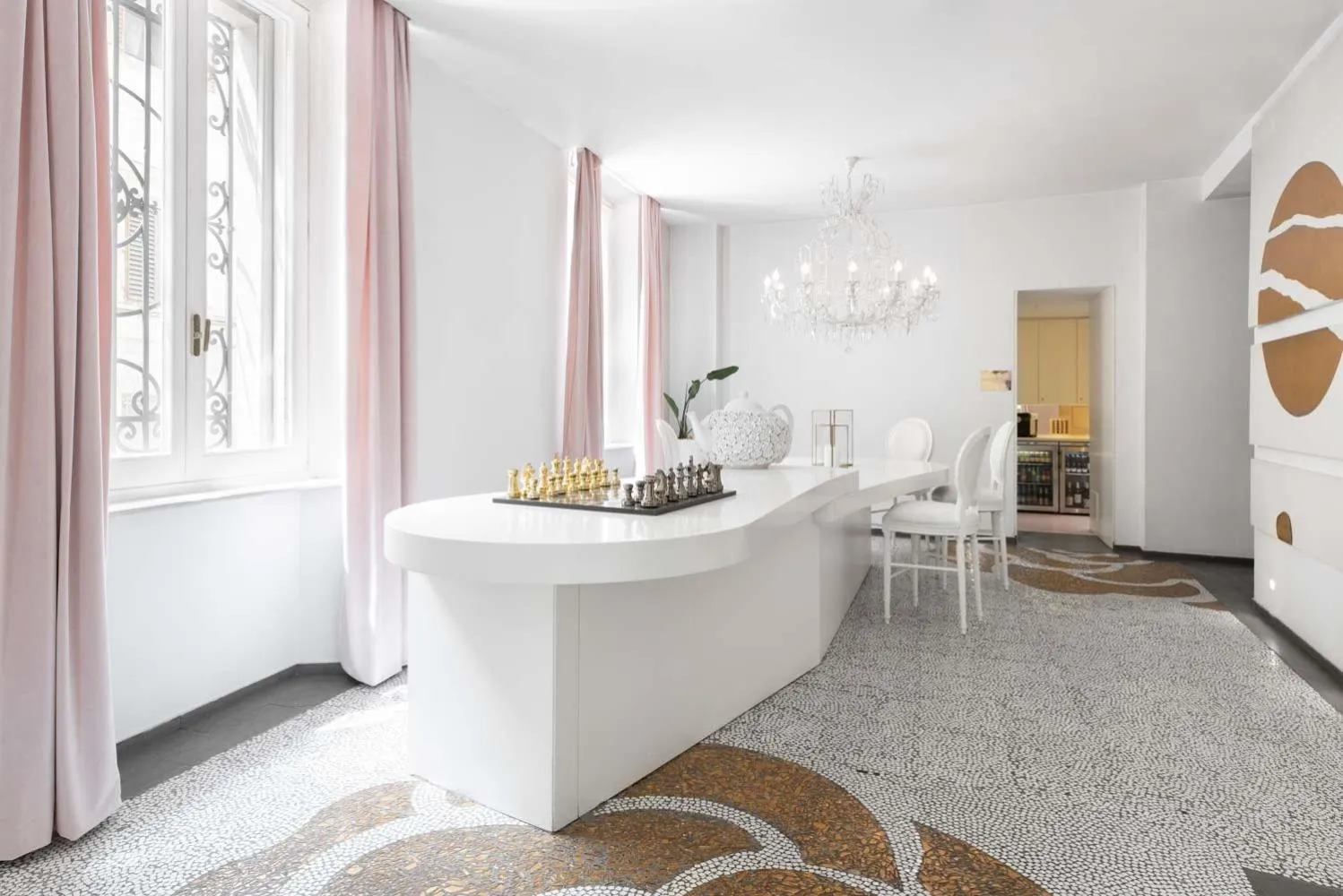 Lobby or reception in Eurostars Florence Boutique