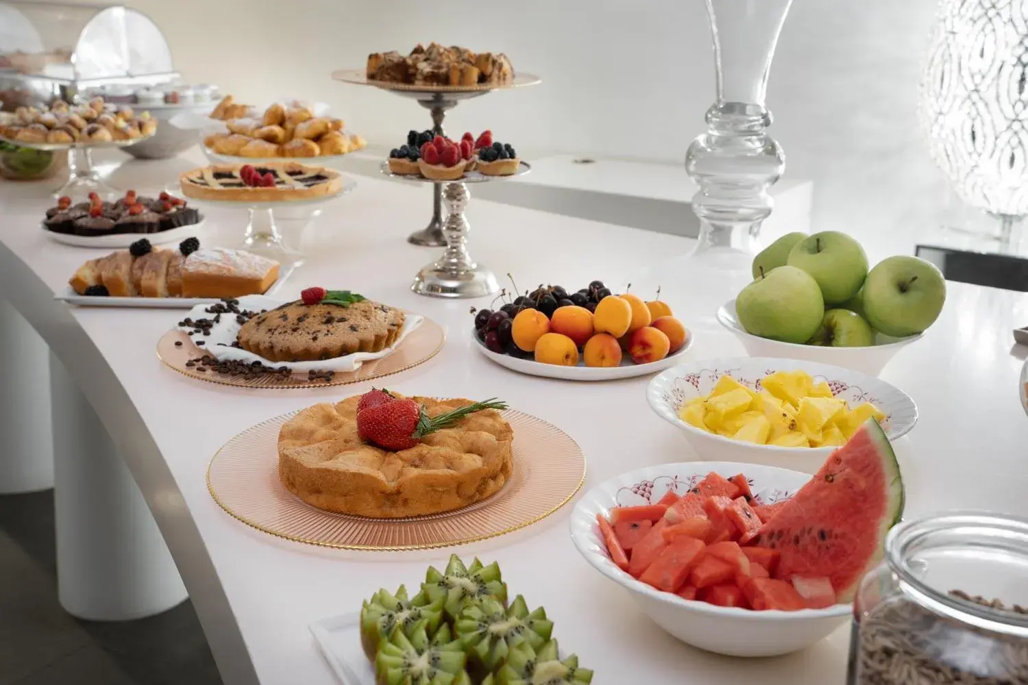 Buffet breakfast in Eurostars Florence Boutique Buffet breakfast in Eurostars Florence Boutique