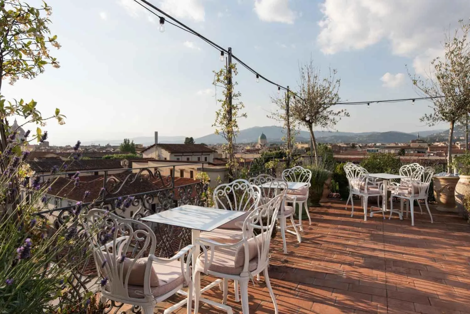 Balcony/Terrace in Eurostars Florence Boutique