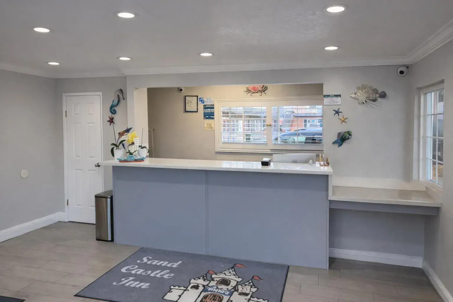 Lobby or reception in Sand Castle Inn Lobby or reception in Sand Castle Inn