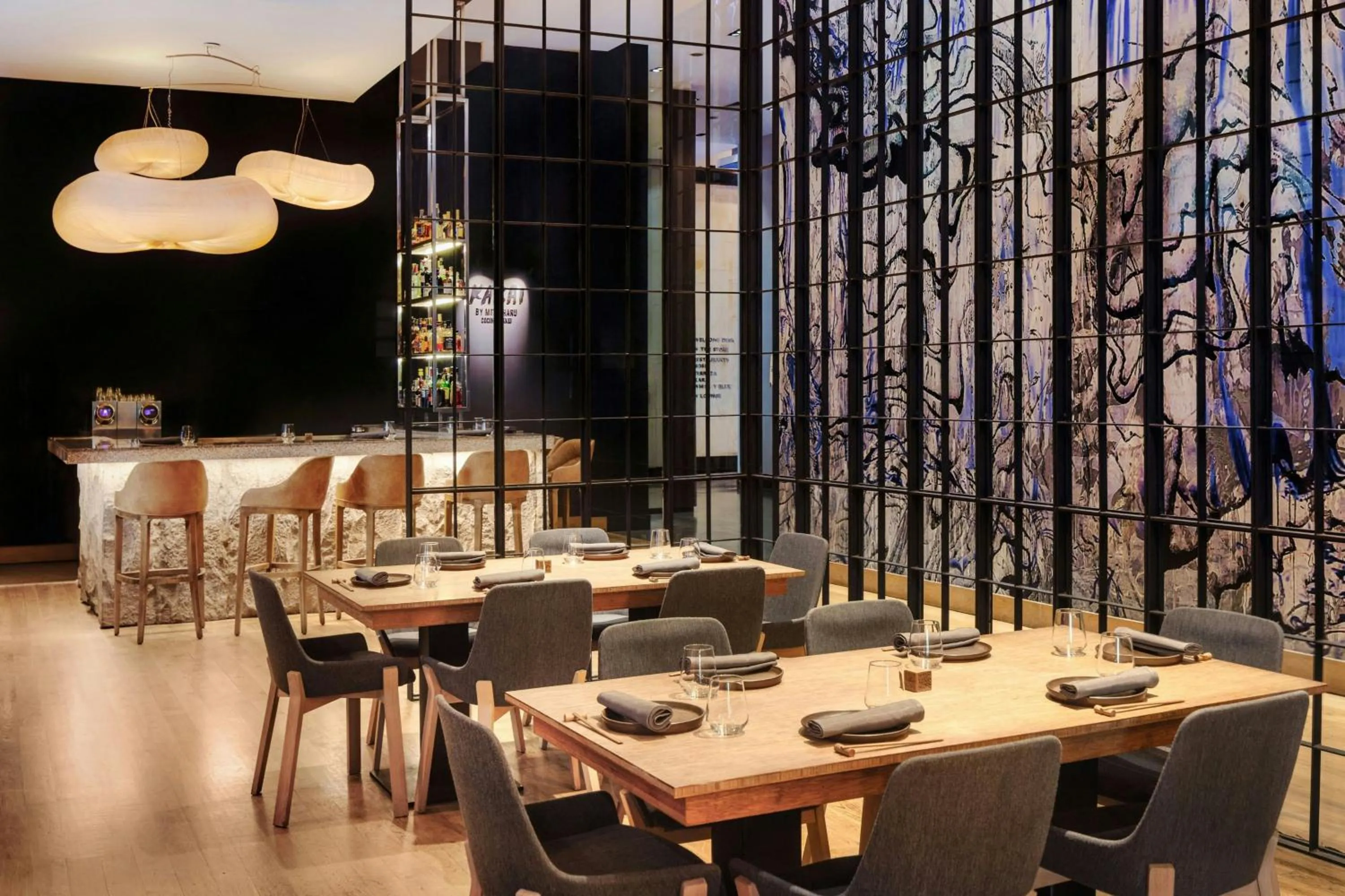 Lounge or bar in W Santiago