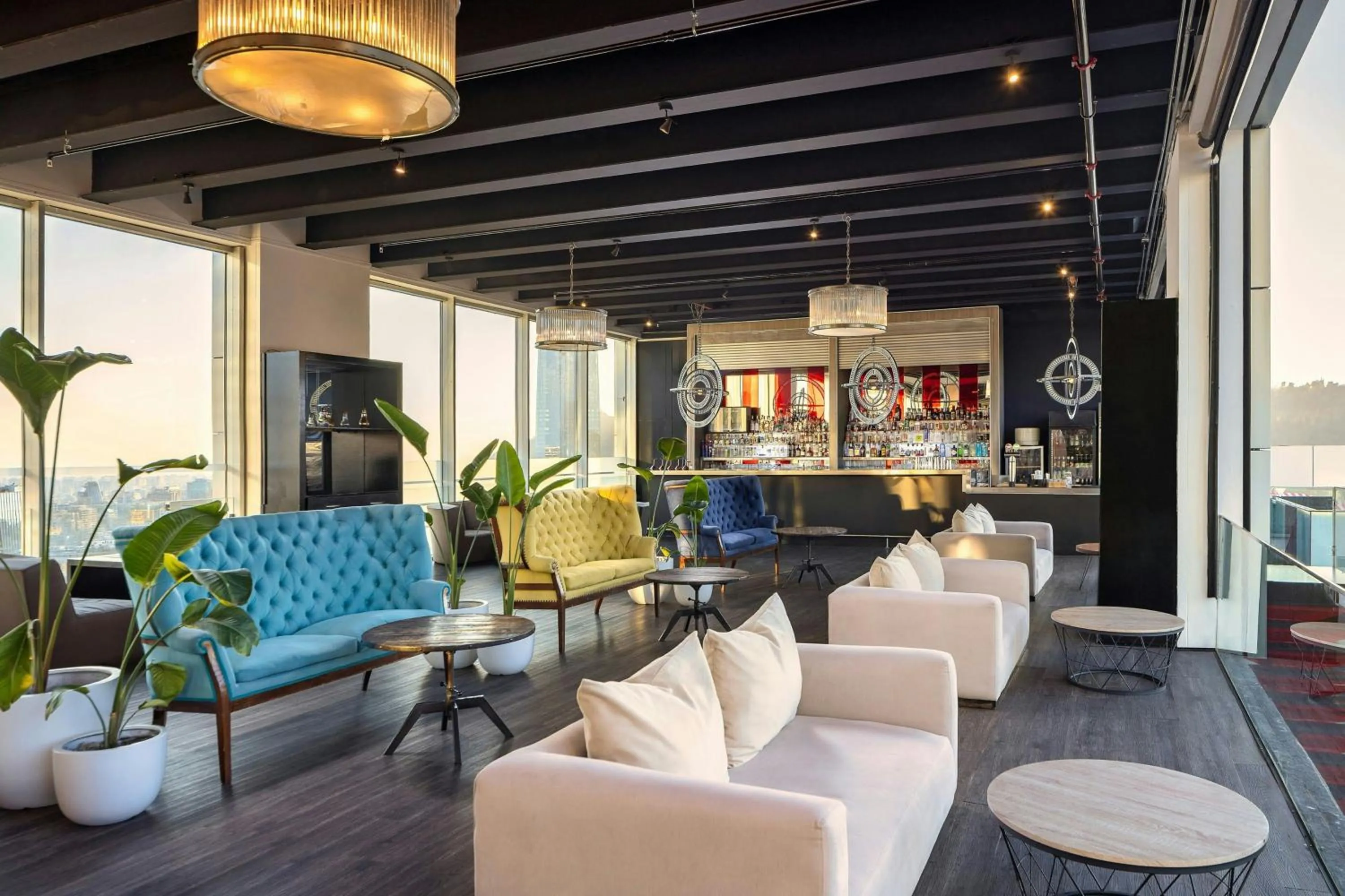 Lounge or bar in W Santiago