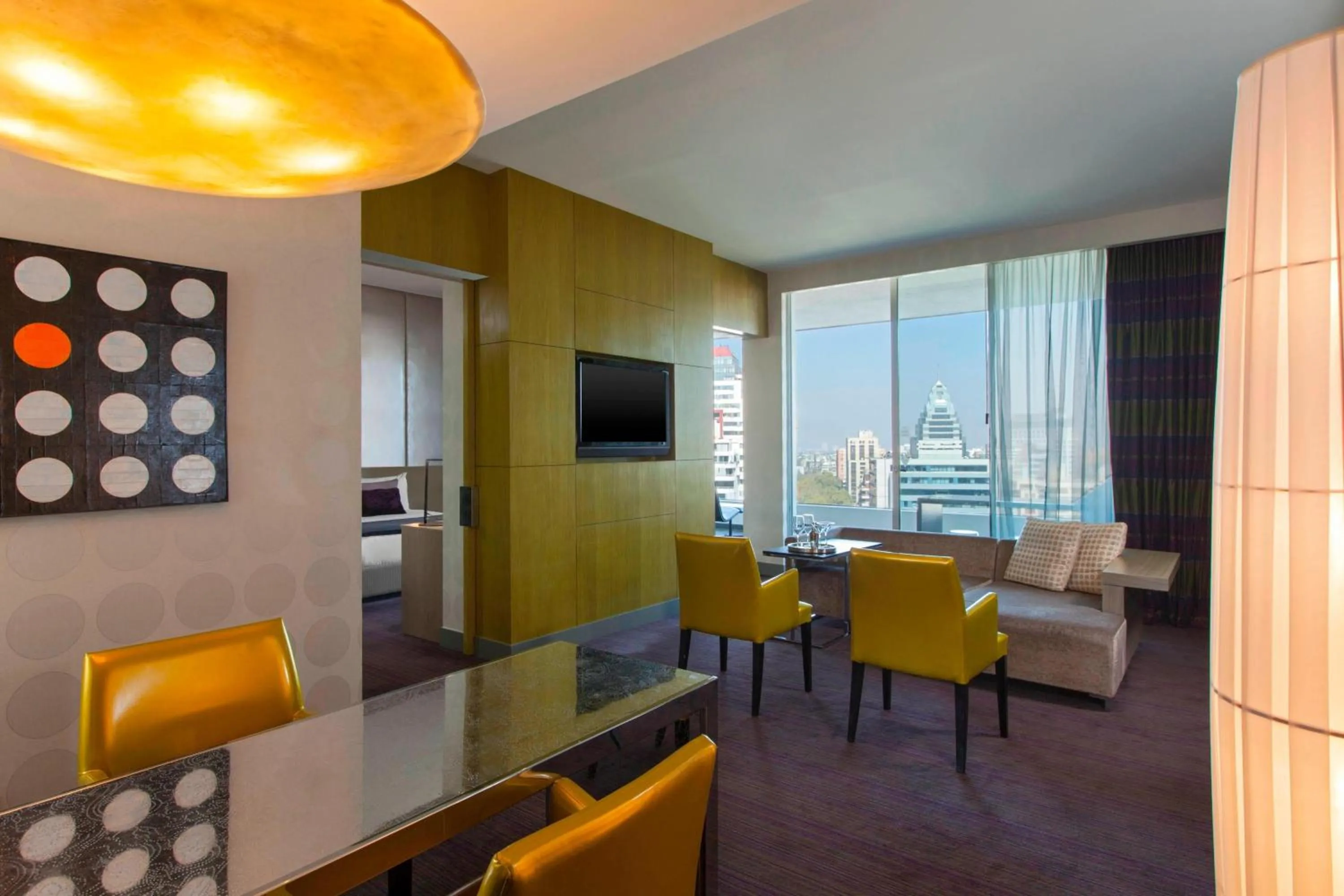 Photo of the whole room in W Santiago