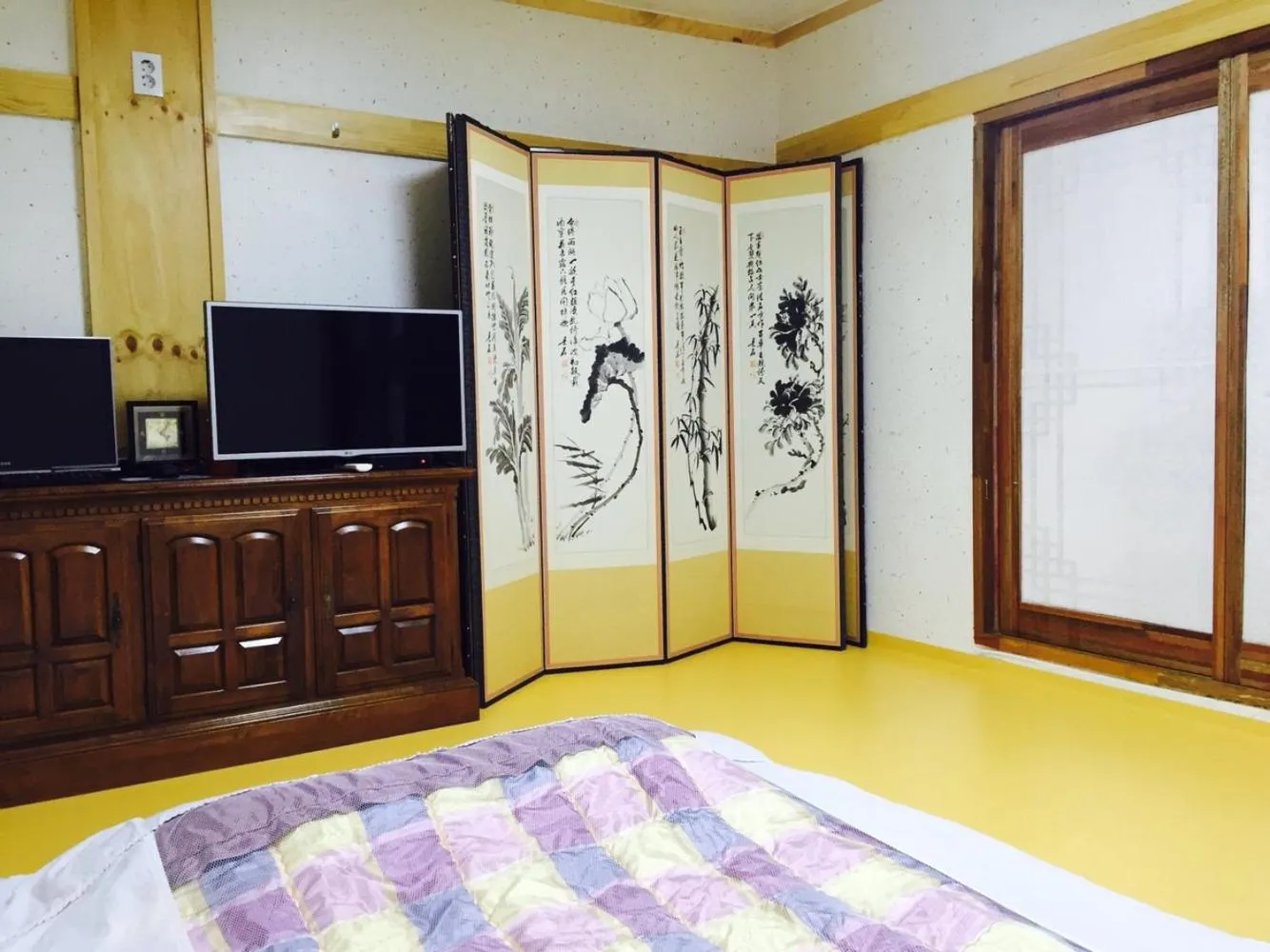 Bed in Dajayon Hanok Stay
