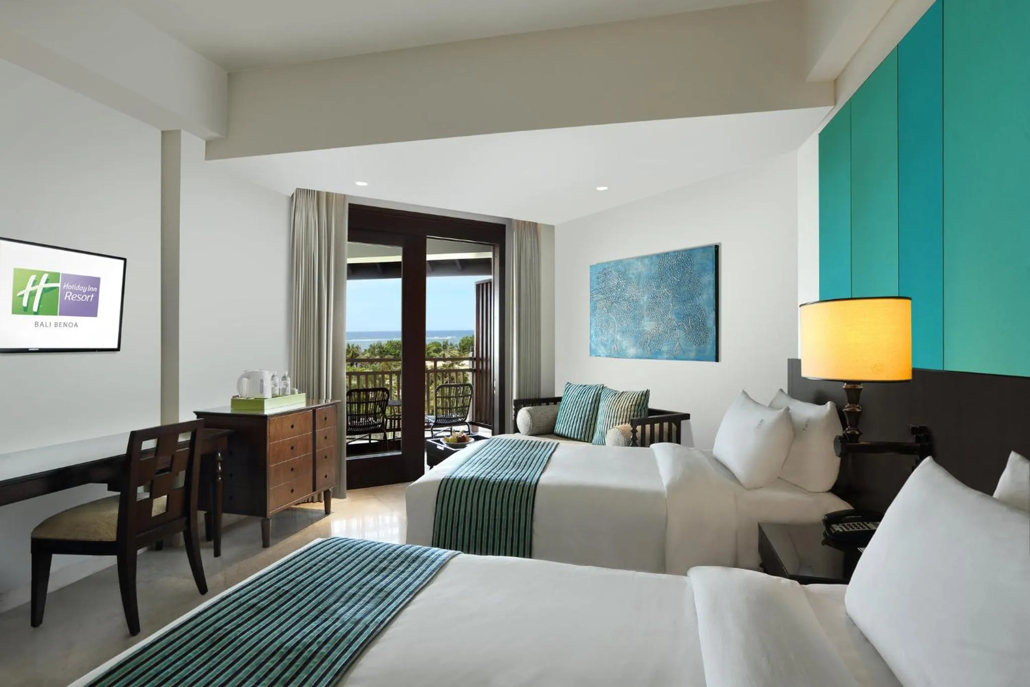 Photo of the whole room, Bed in Holiday Inn Resort Bali Nusa Dua by IHG