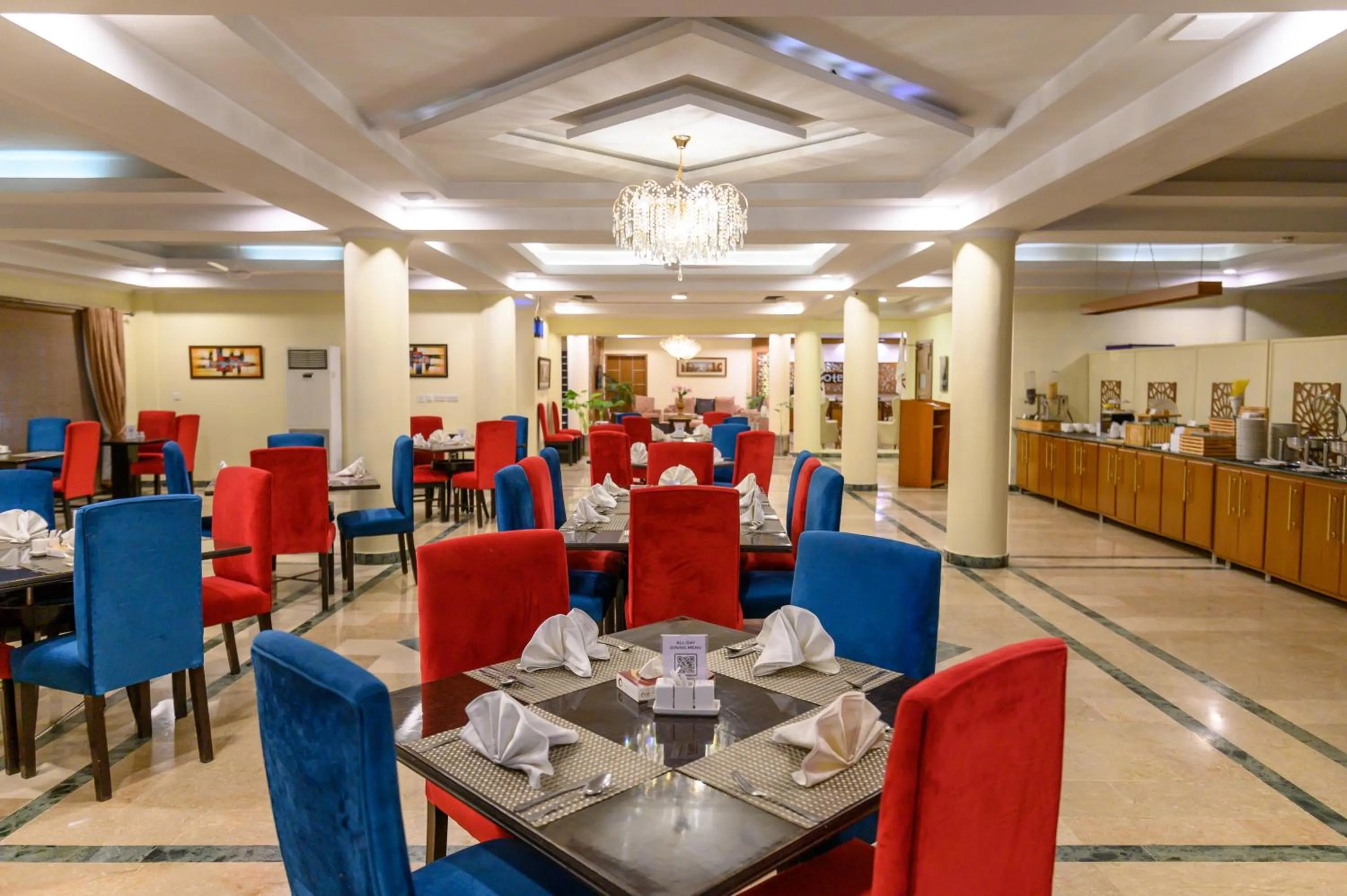 Restaurant/places to eat in Hotel One Abbottabad