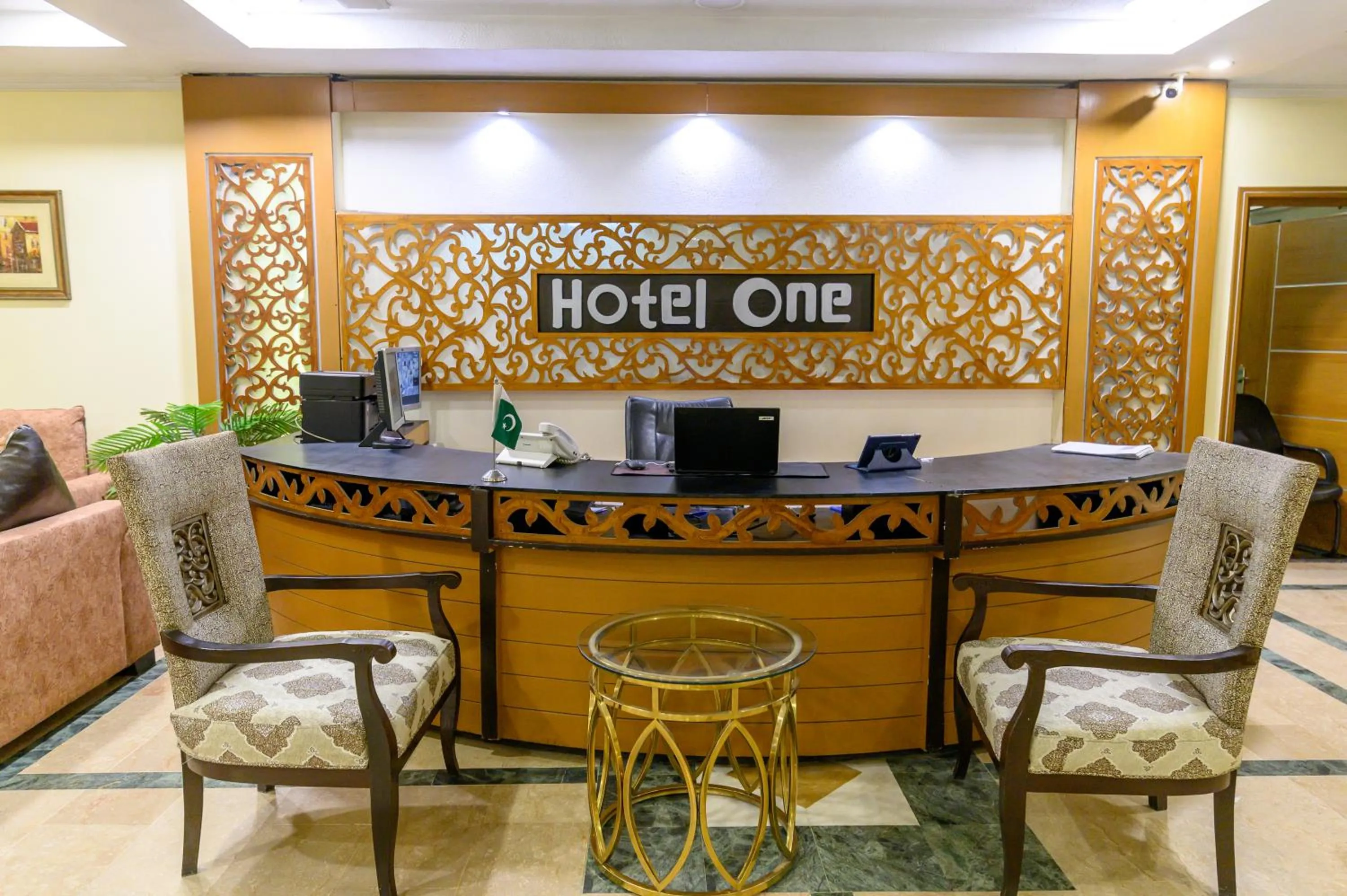 Lobby or reception in Hotel One Abbottabad